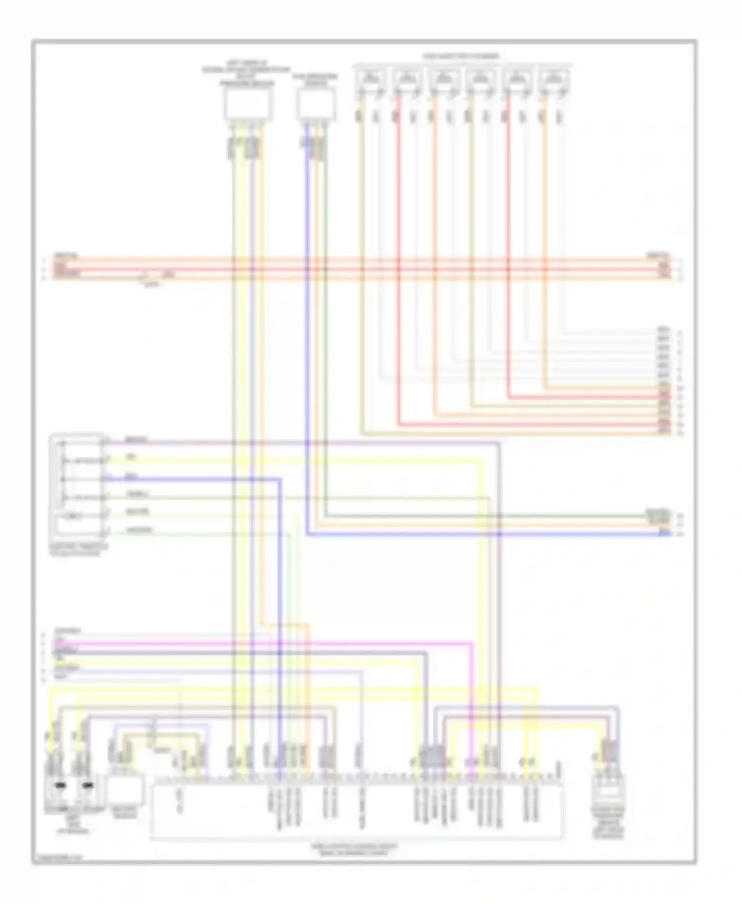 Wiring diagram knock sig for BMW Z4 E89 (2009-2013) (2 of 2)