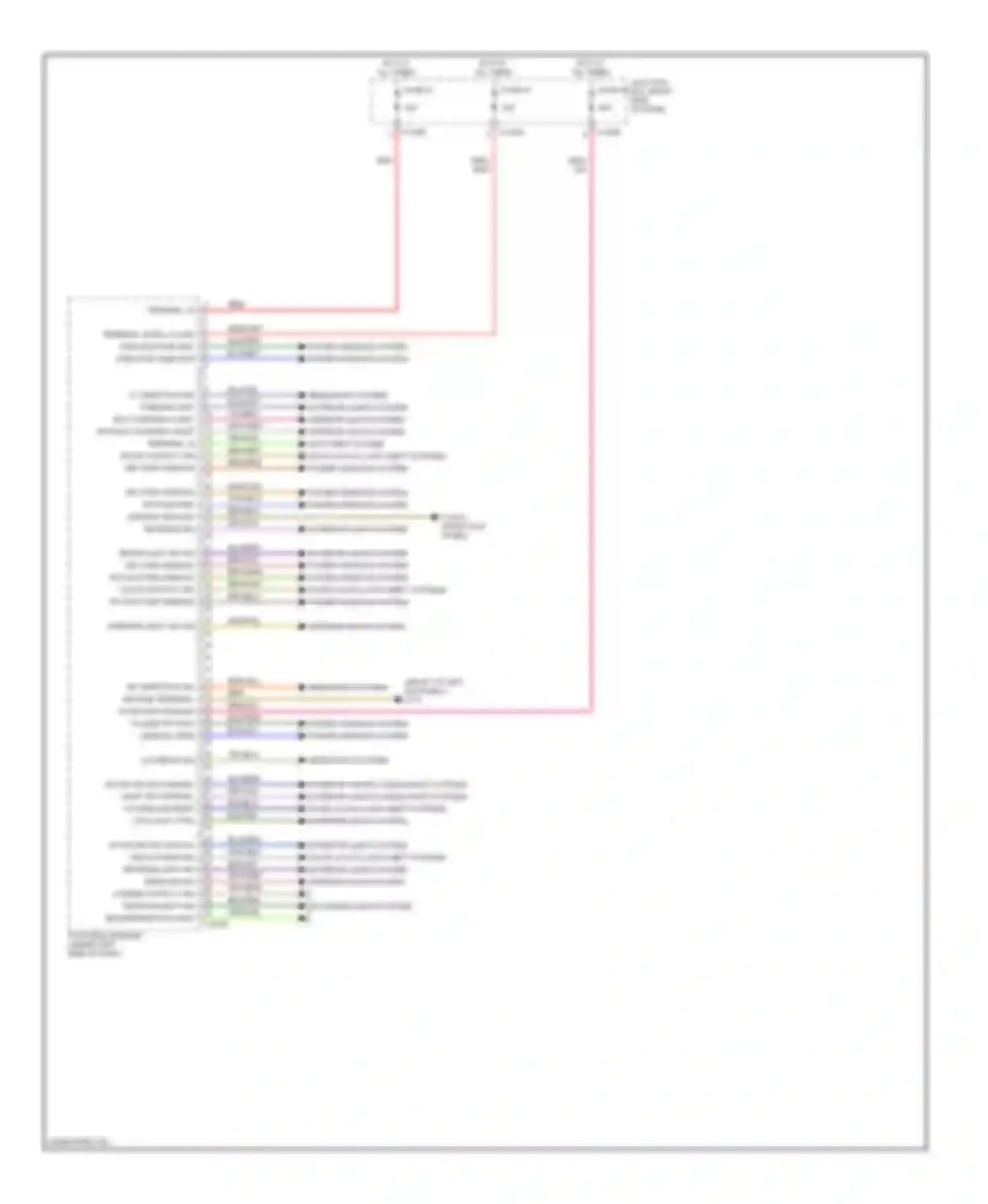 Wiring diagram power windows system power windows system for BMW Z4 E89 (2009-2013) (1 of 1)