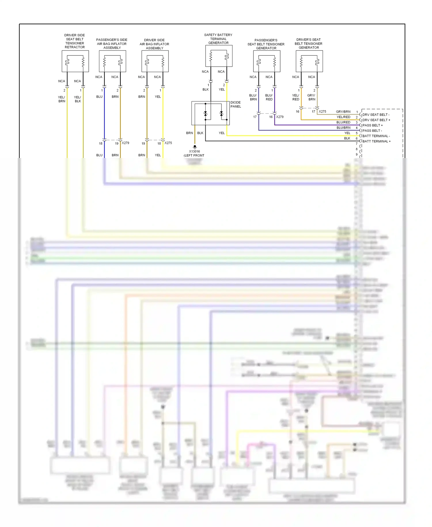Wiring diagram red for BMW Z4 E89 (2009-2013) (66 of 70)