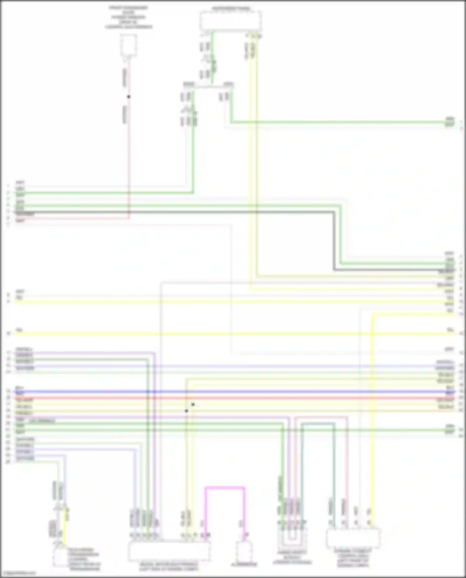 Z4 BMW G29 facelift (2022-2024): High/low bus circuit (3 of 7)