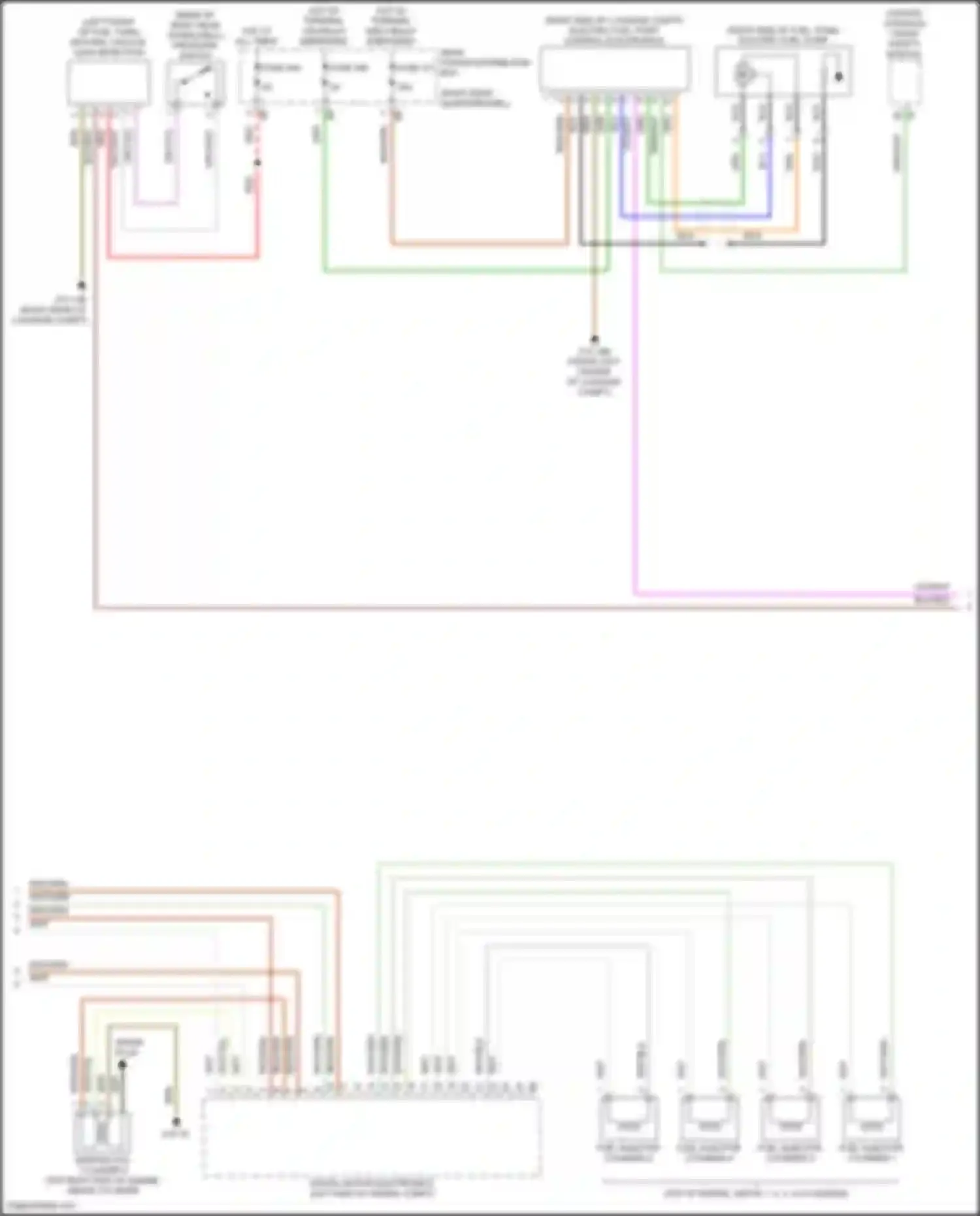 Z4 BMW G29 facelift (2022-2024): Wiring diagram engine performance 2.0l turbo (5 of 6)