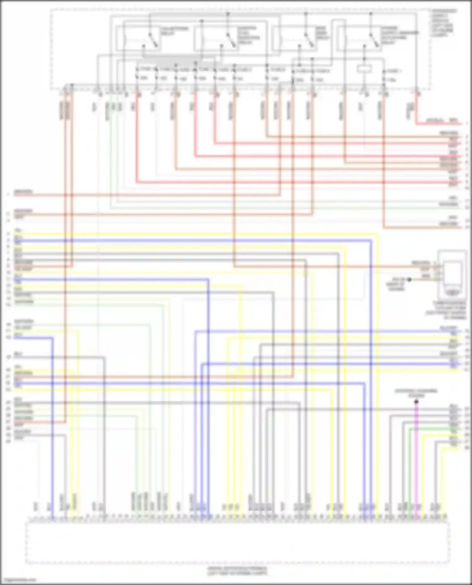 Z4 BMW G29 facelift (2022-2024): Wiring diagram engine performance 3.0l turbo (3 of 6)