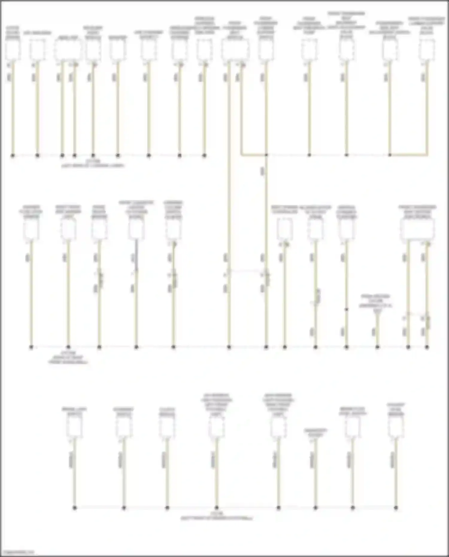 Z4 BMW G29 facelift (2022-2024): Ground distribution circuit (2 of 5)