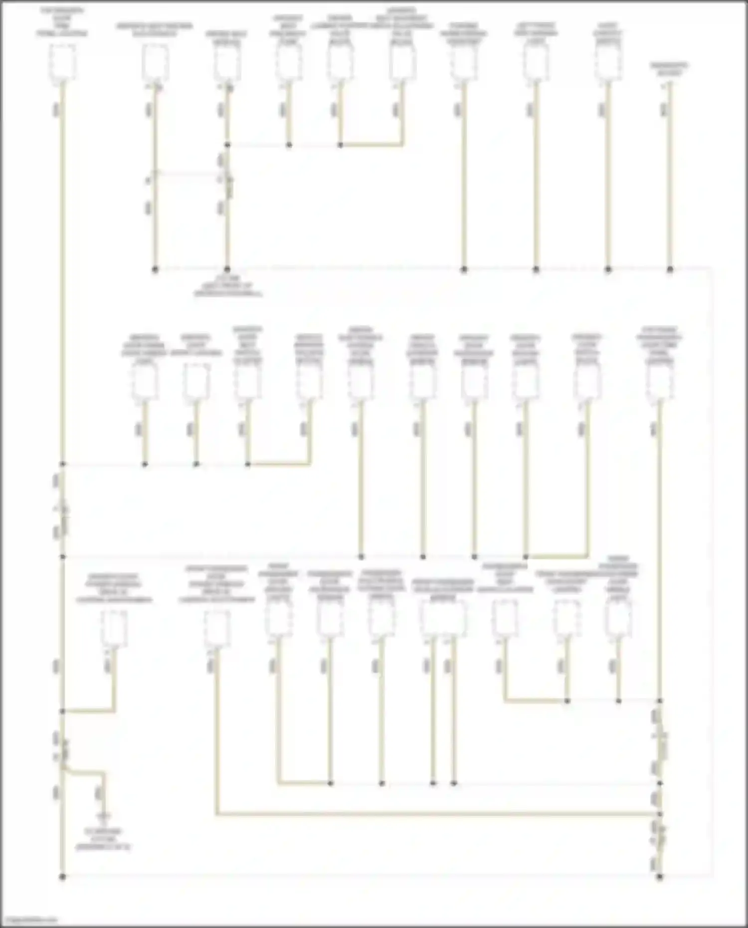 Z4 BMW G29 facelift (2022-2024): Ground distribution circuit (4 of 5)