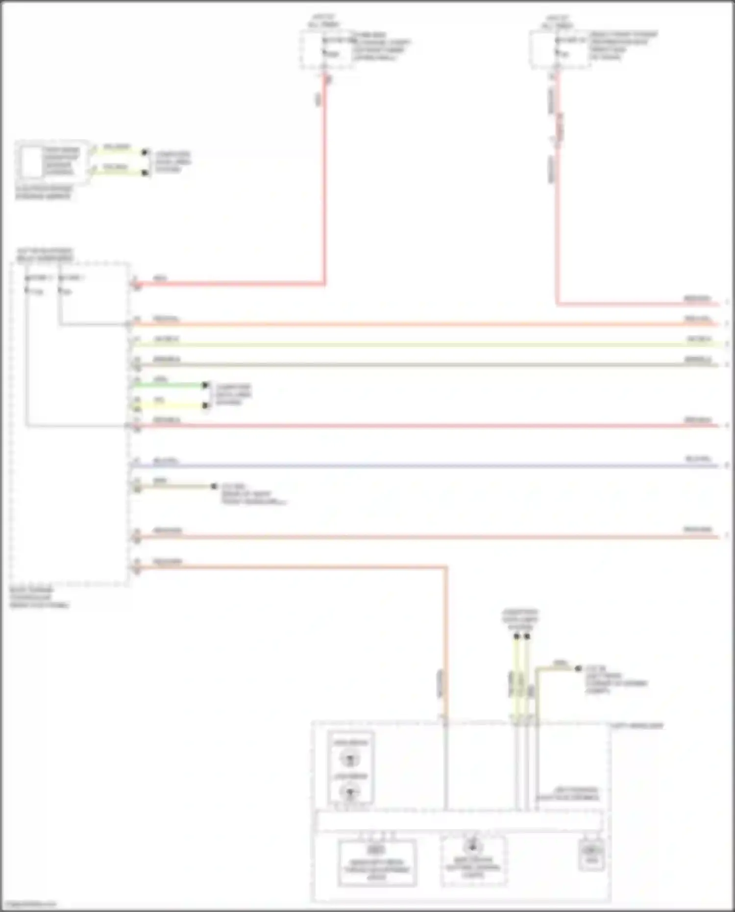 Z4 BMW G29 facelift (2022-2024): Headlights circuit (1 of 2)