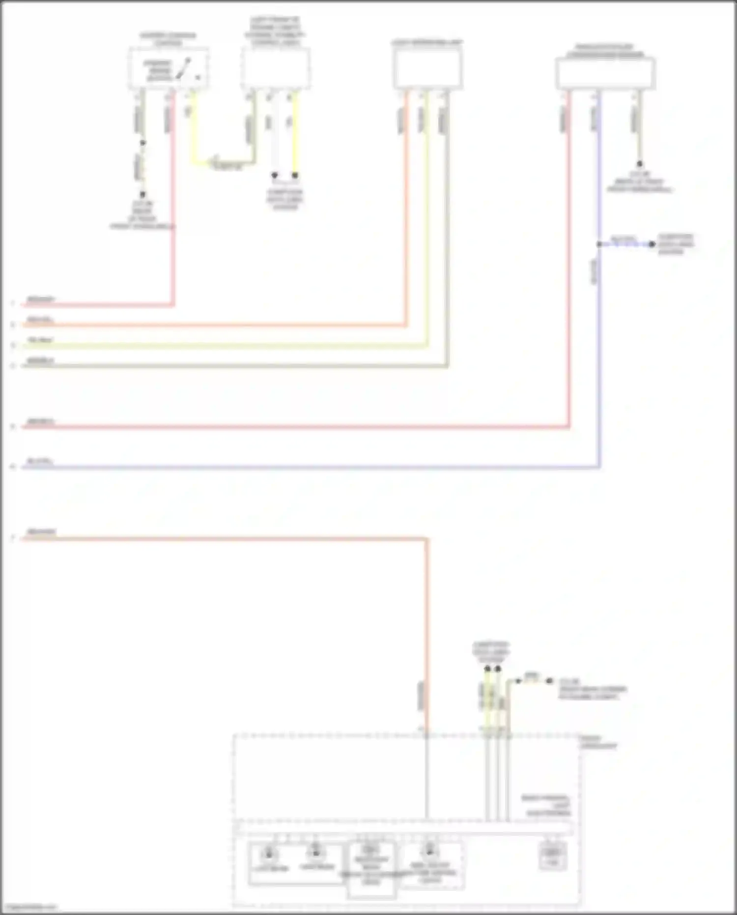 Z4 BMW G29 facelift (2022-2024): Headlights circuit (2 of 2)