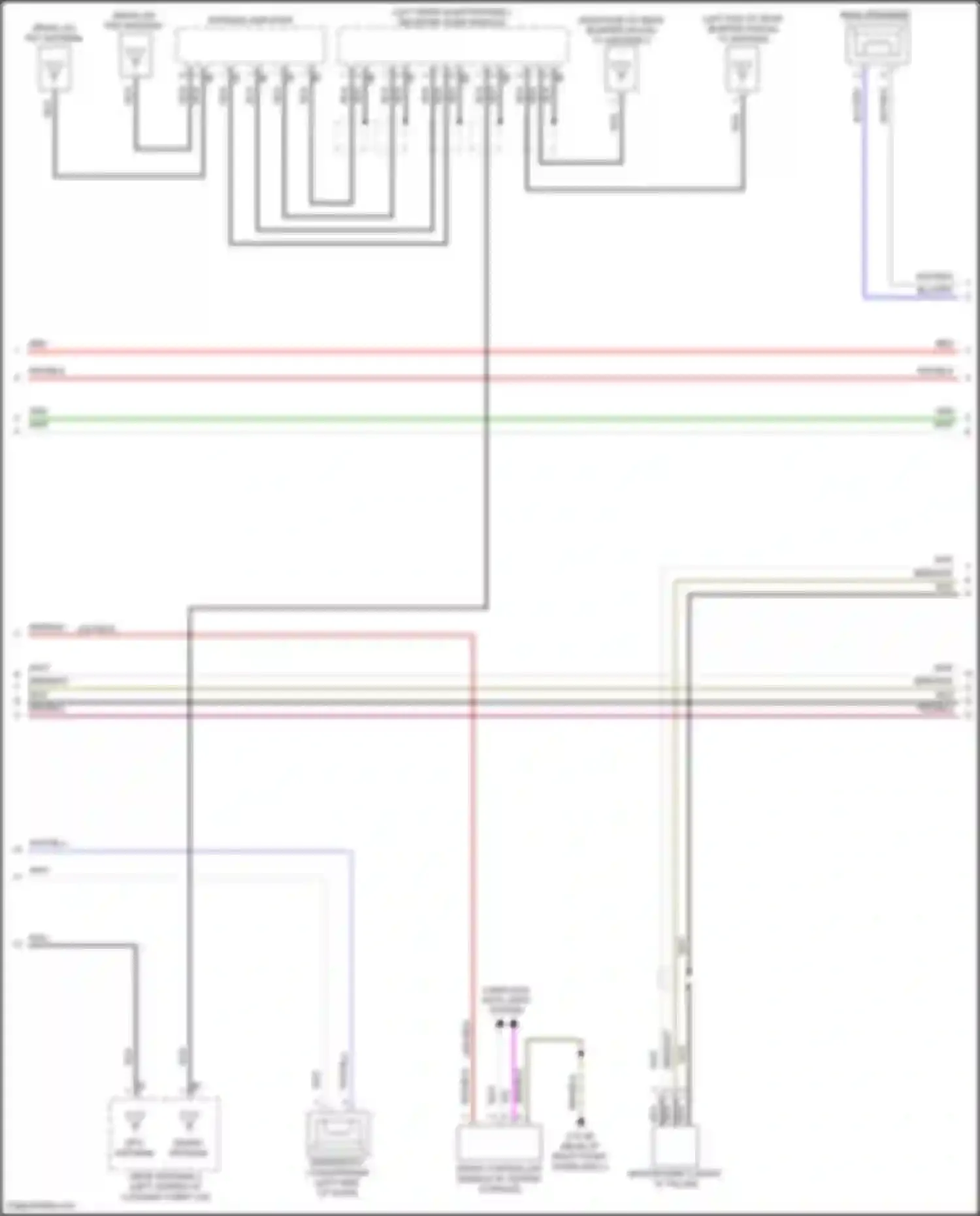 Z4 BMW G29 facelift (2022-2024): Navigation circuit, high level (3 of 4)