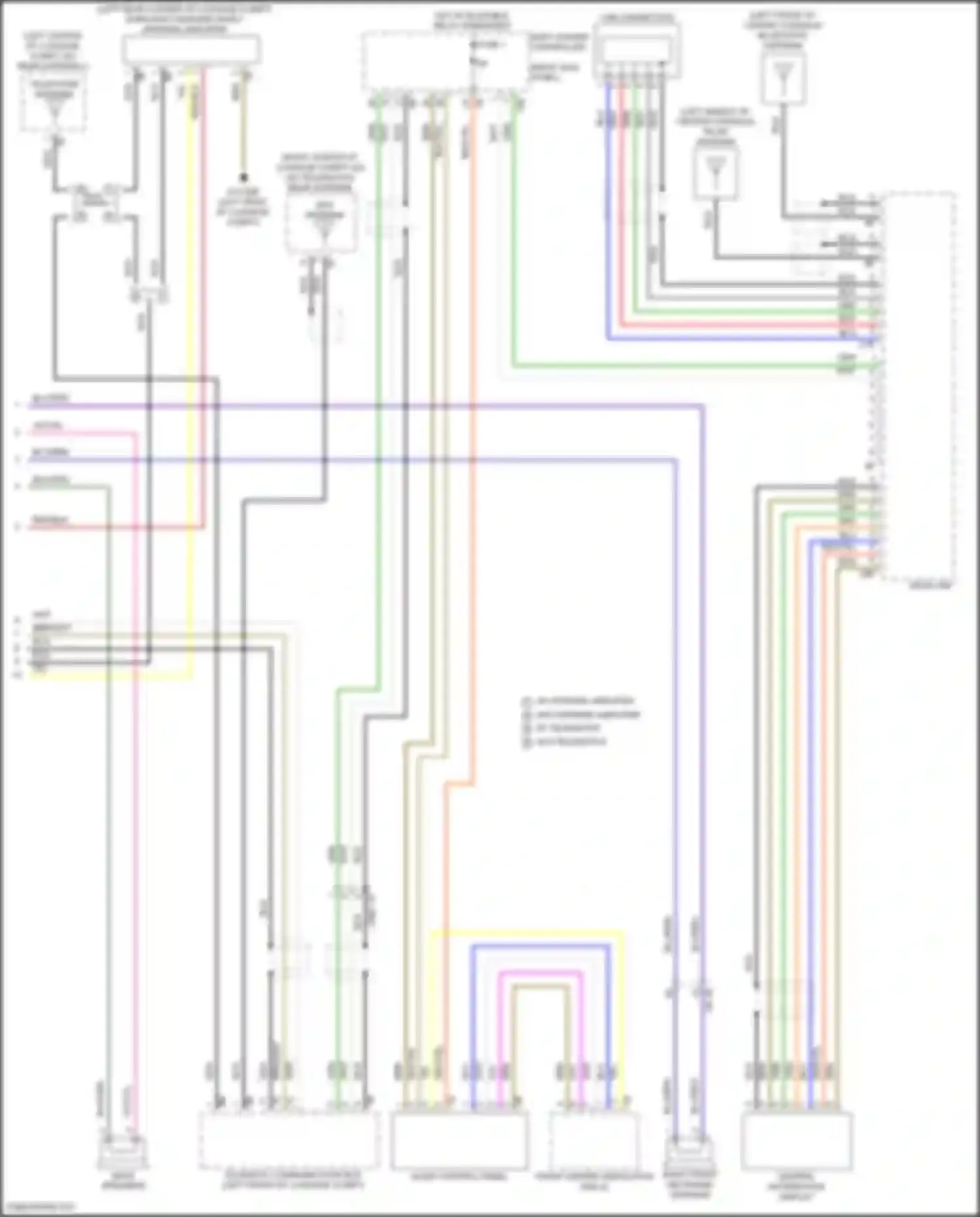 Z4 BMW G29 facelift (2022-2024): Navigation circuit, w/o hifi radio & active sound design (2 of 2)