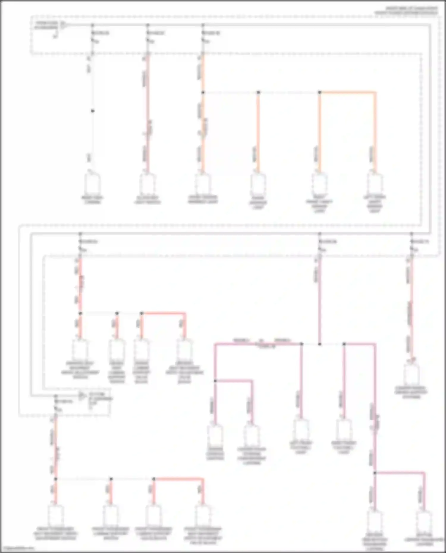 Z4 BMW G29 facelift (2022-2024): Power distribution circuit (4 of 7)