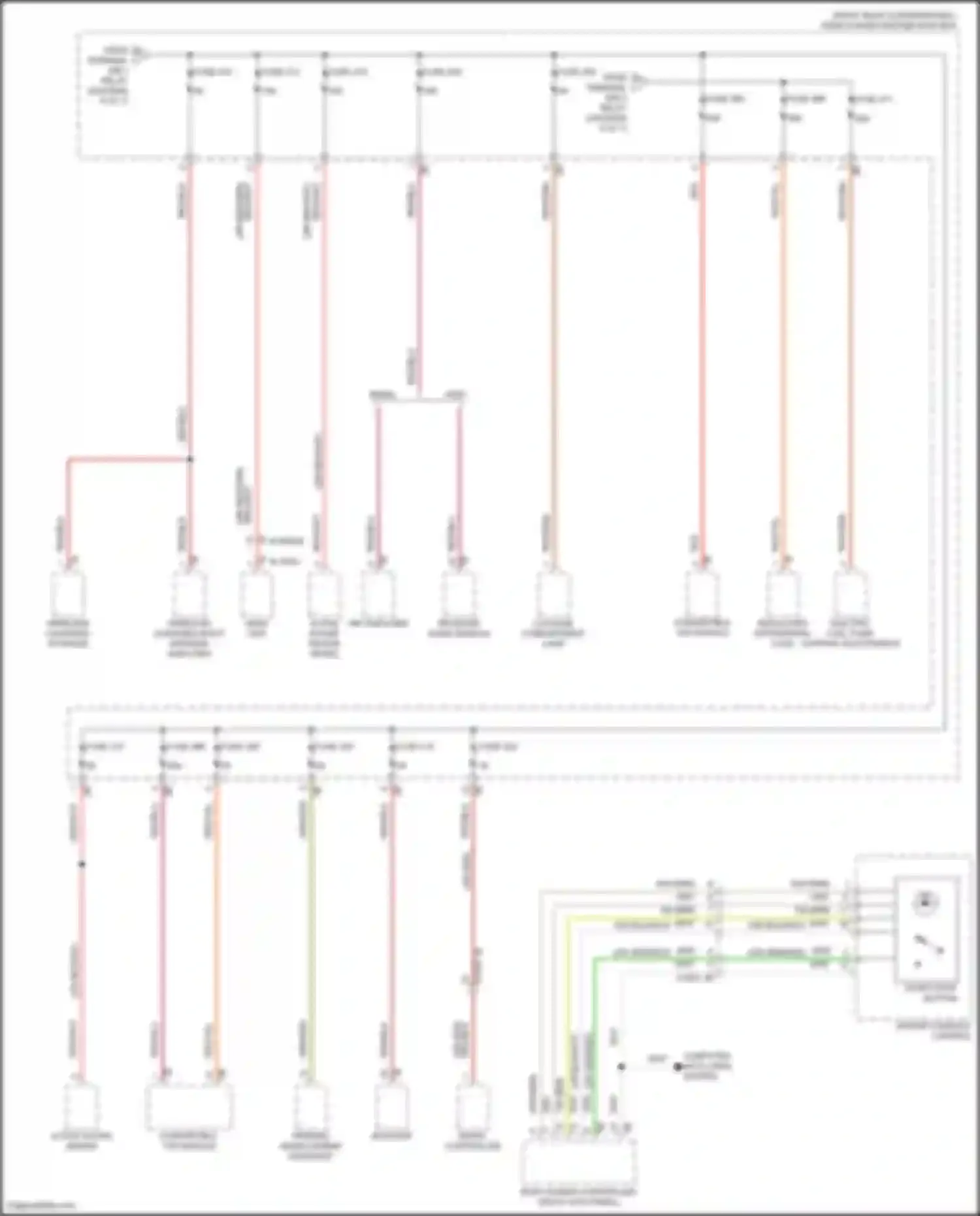 Z4 BMW G29 facelift (2022-2024): Power distribution circuit (7 of 7)