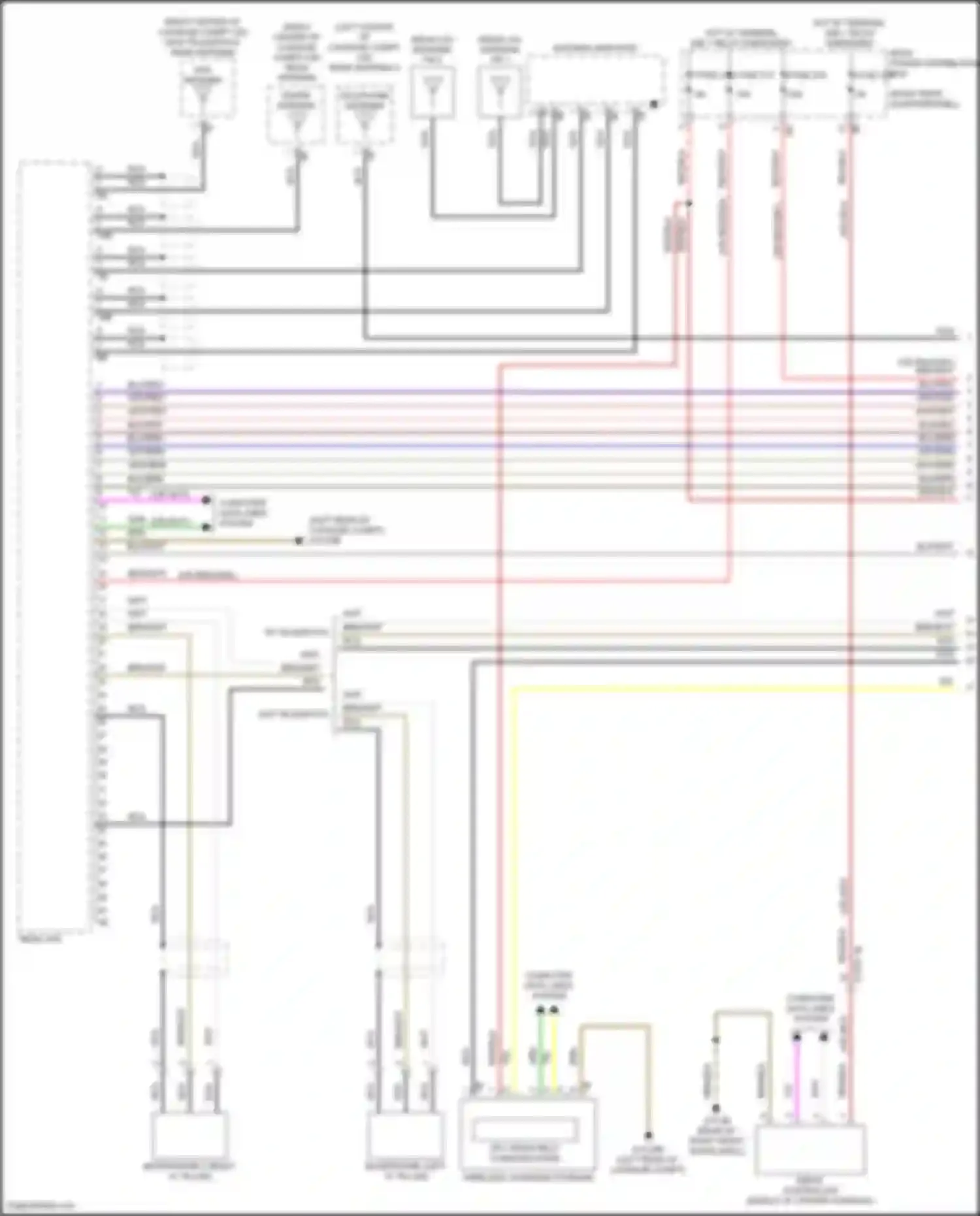 Z4 BMW G29 facelift (2022-2024): Base radio circuit, w/ active sound design (1 of 3)