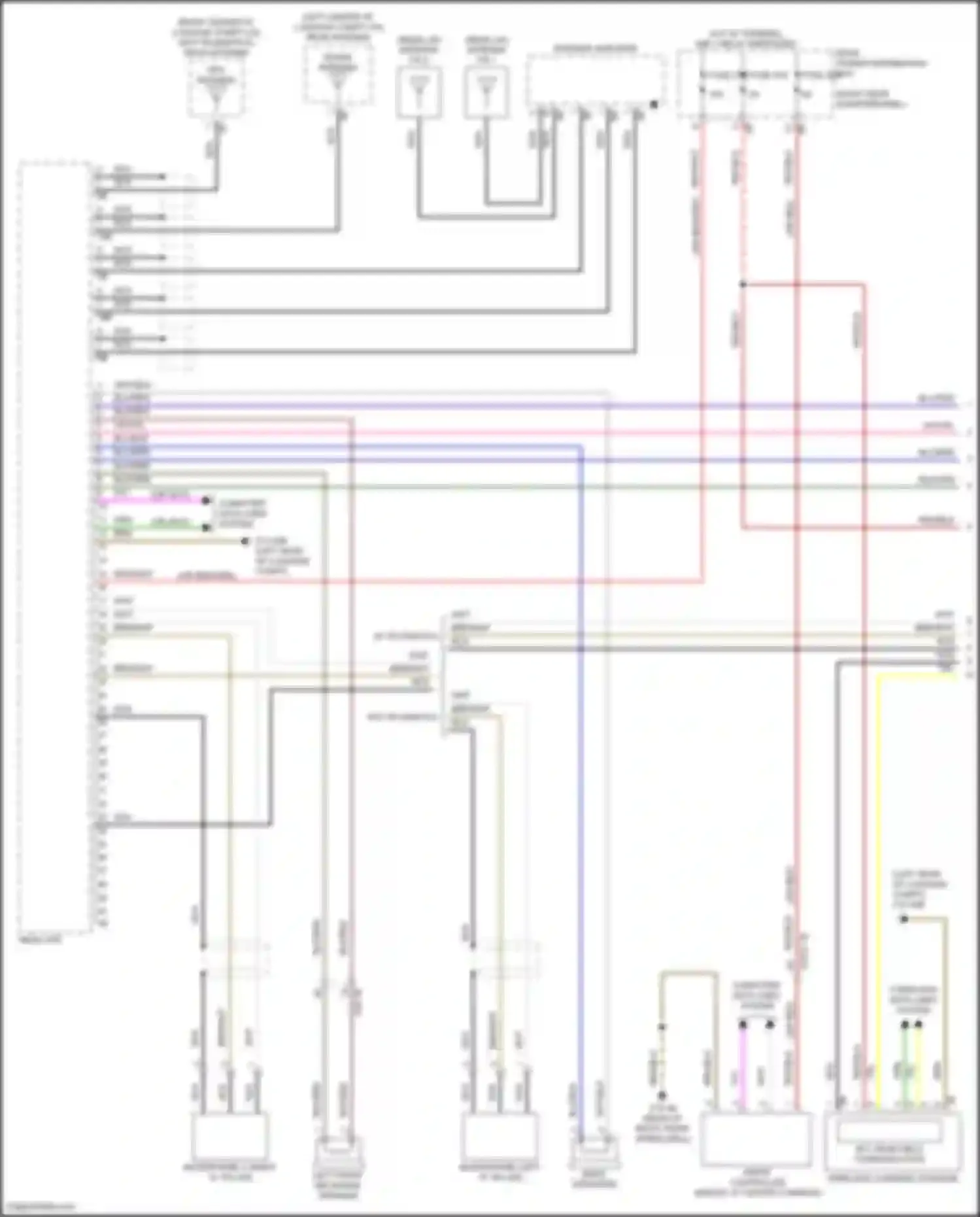 Z4 BMW G29 facelift (2022-2024): Base radio circuit, w/o active sound design (1 of 2)