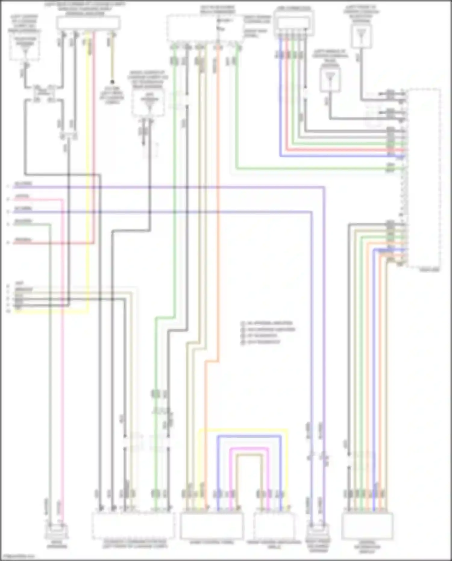 Z4 BMW G29 facelift (2022-2024): Base radio circuit, w/o active sound design (2 of 2)