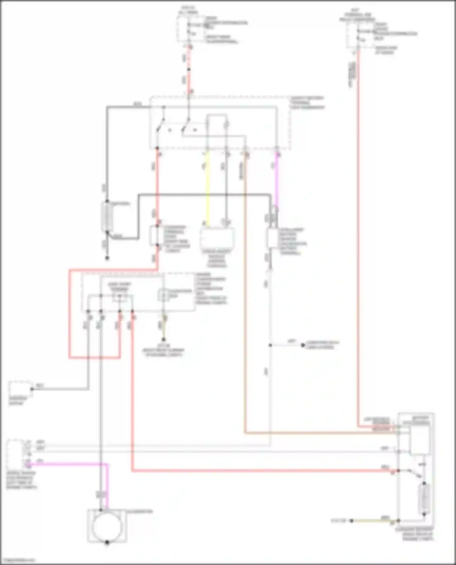 Z4 BMW G29 facelift (2022-2024): Charging circuit, w/ dual storage system