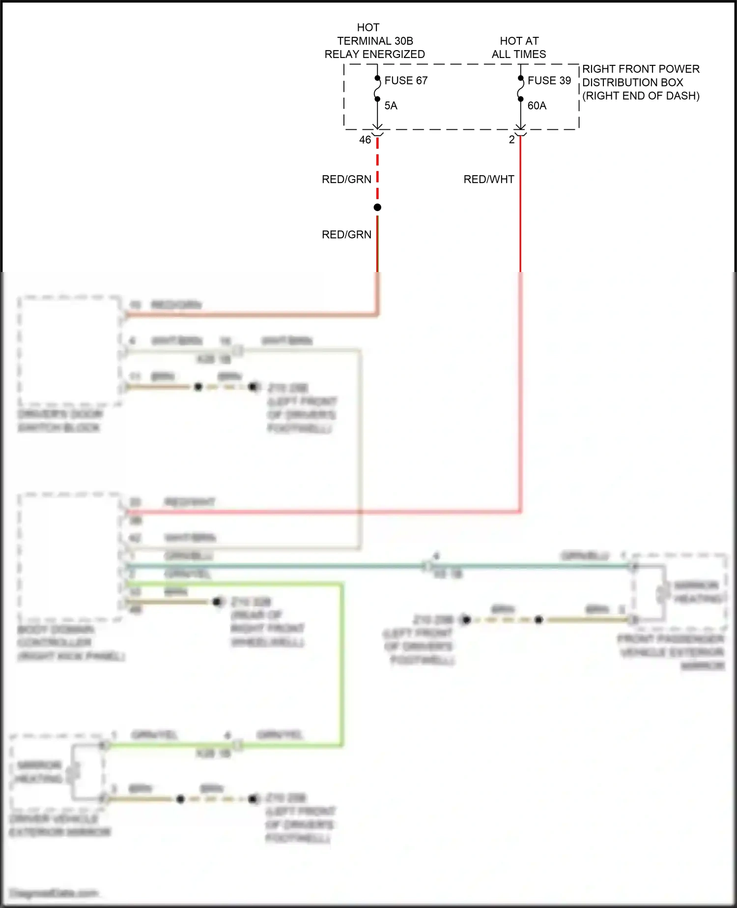 Wiring diagram body domain controller for BMW Z4 G29 facelift (2022-2024) (34 of 42)