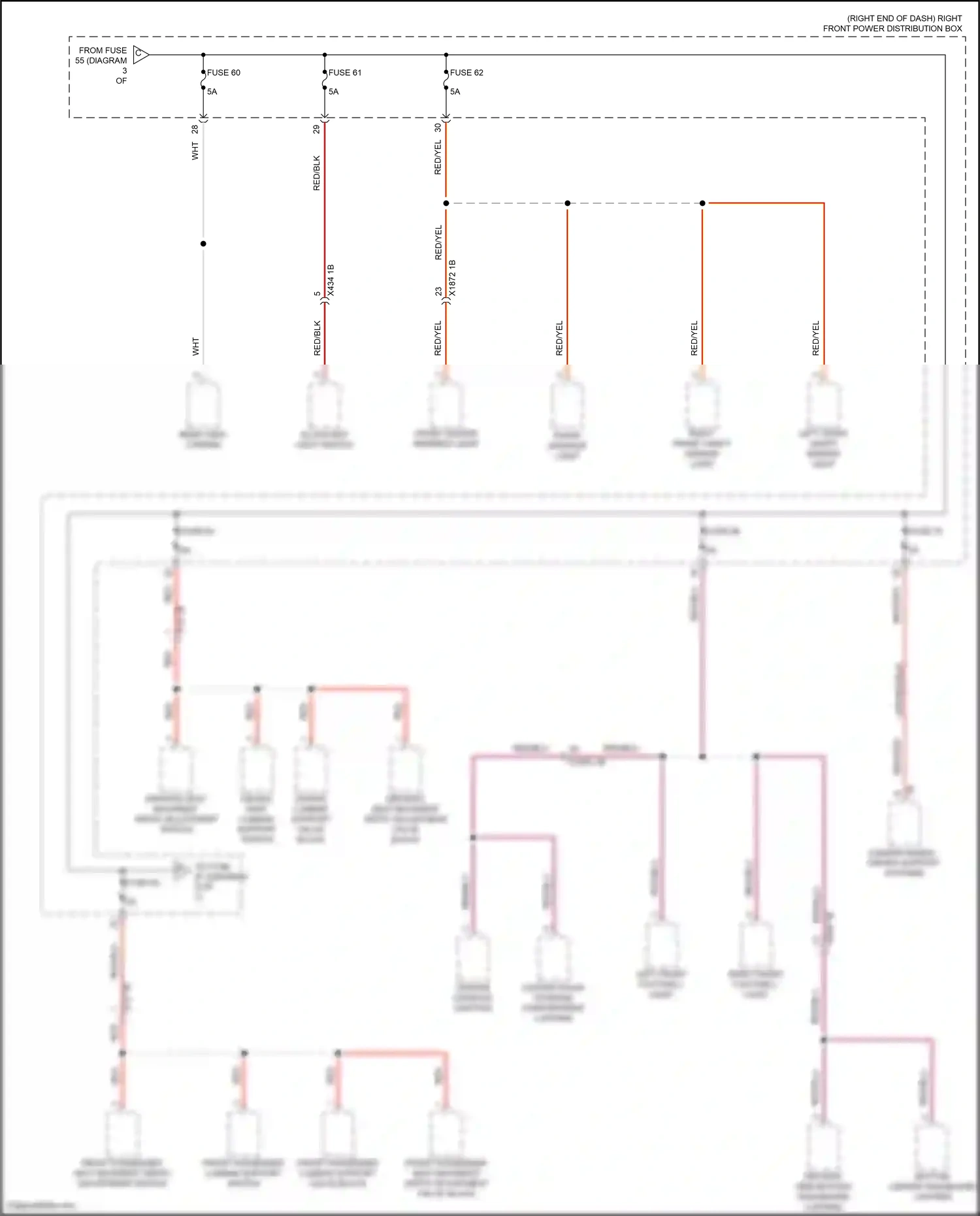 Wiring diagram camera based driver support systems for BMW Z4 G29 facelift (2022-2024) (5 of 5)