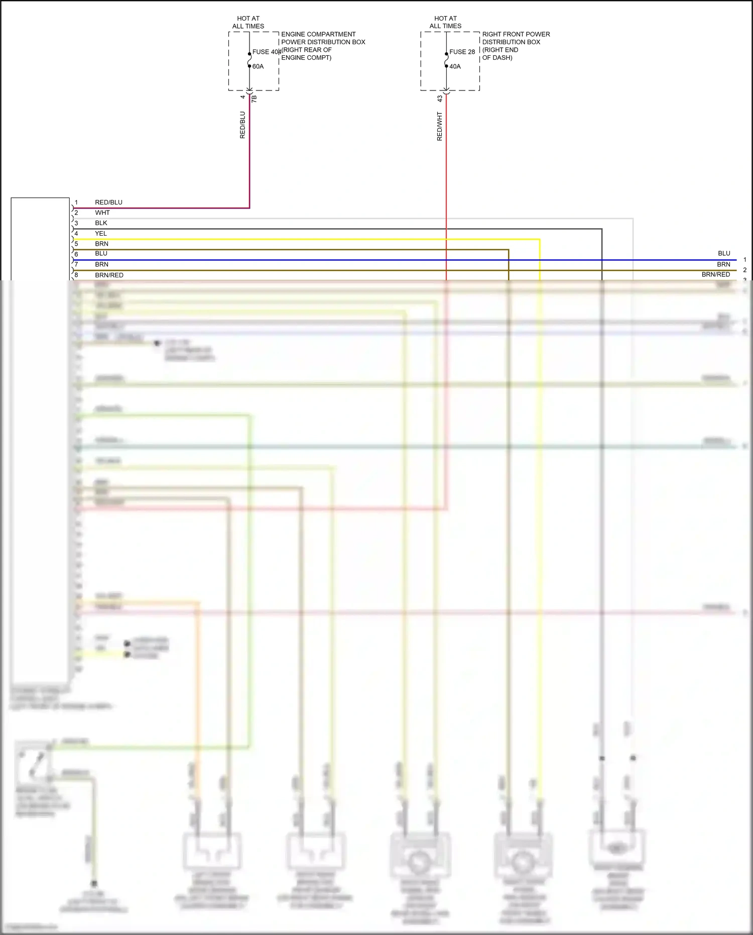 Wiring diagram computer data lines system for BMW Z4 G29 facelift (2022-2024) (31 of 79)