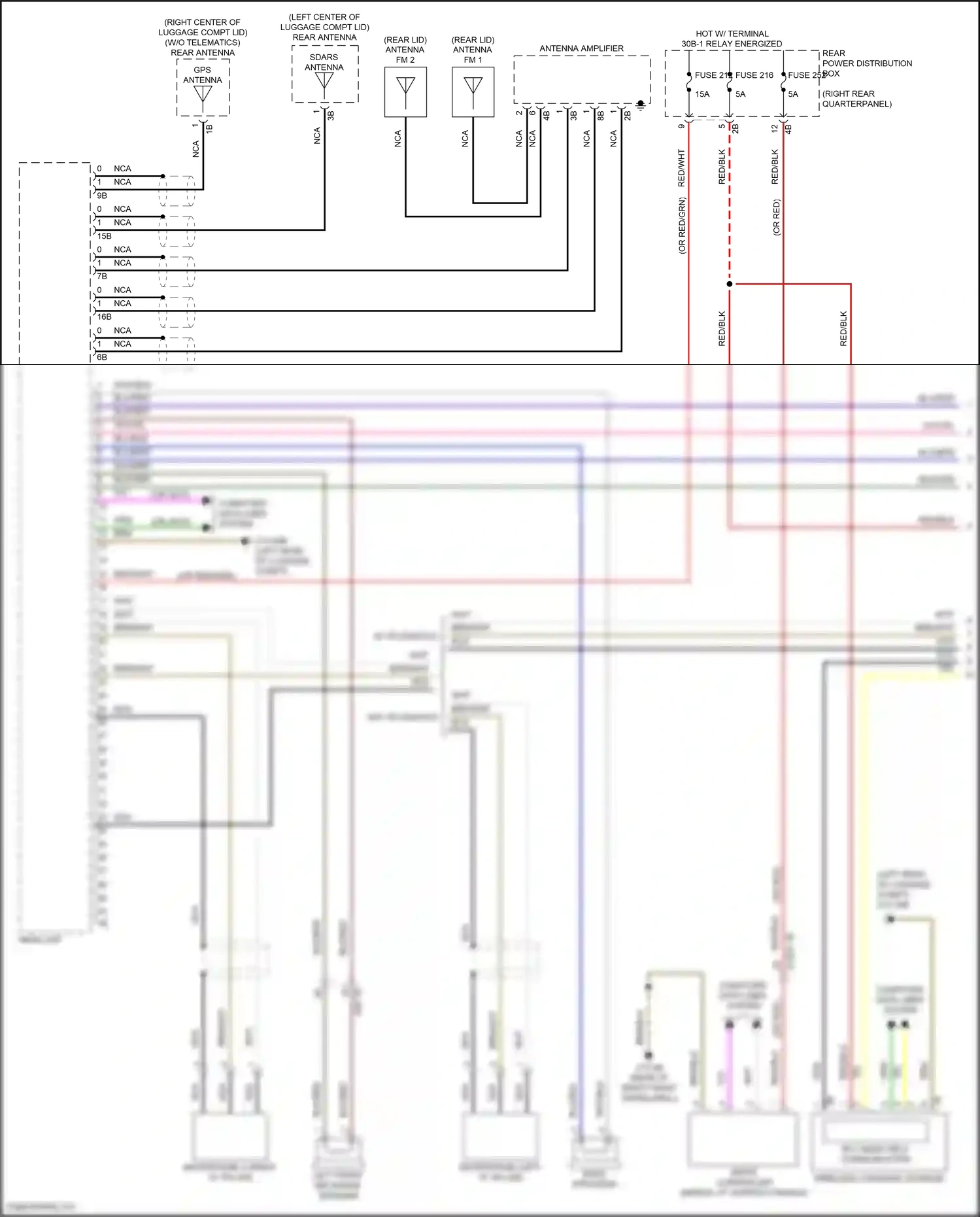 Wiring diagram computer data lines system for BMW Z4 G29 facelift (2022-2024) (27 of 79)