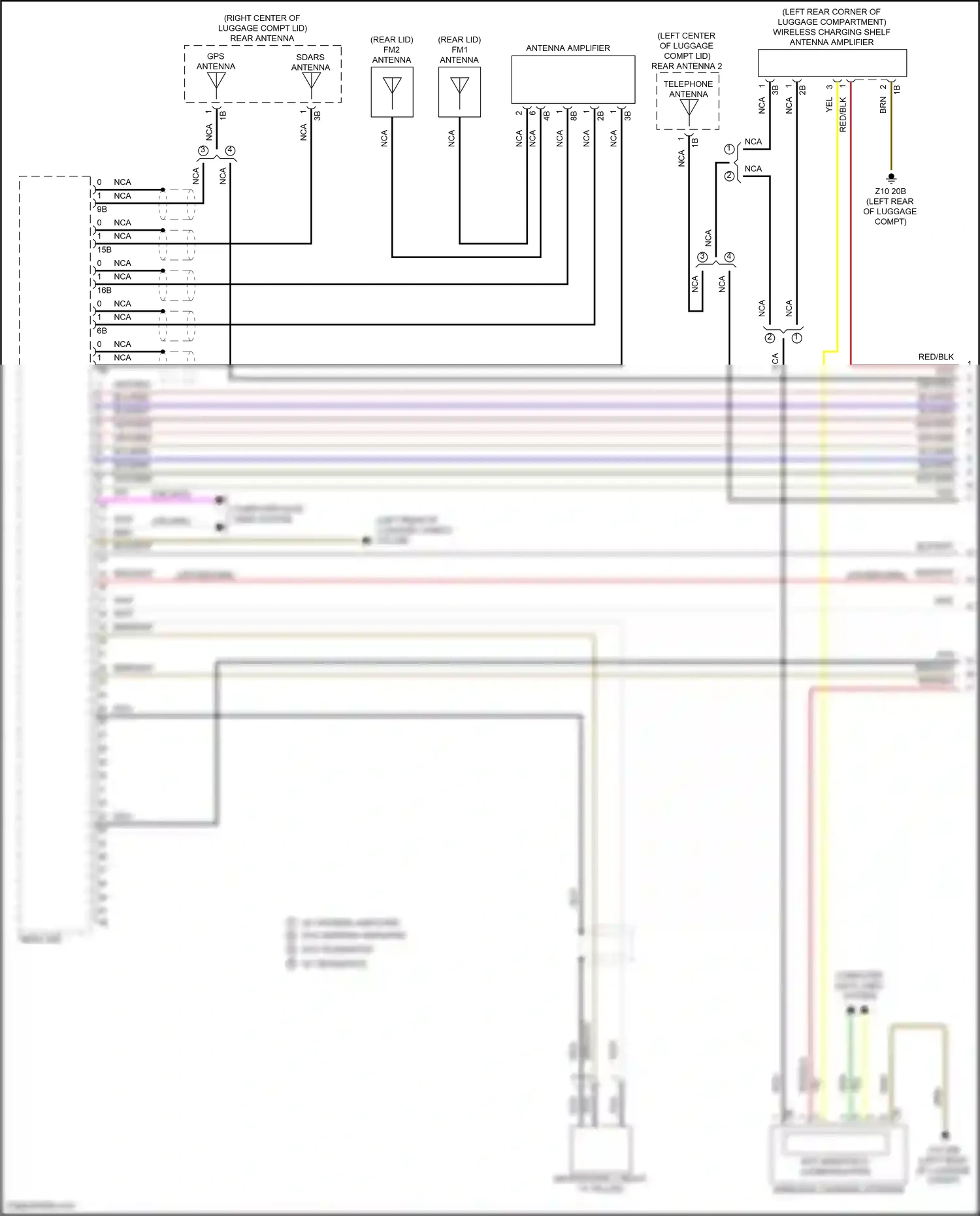 Wiring diagram computer data lines system for BMW Z4 G29 facelift (2022-2024) (24 of 79)