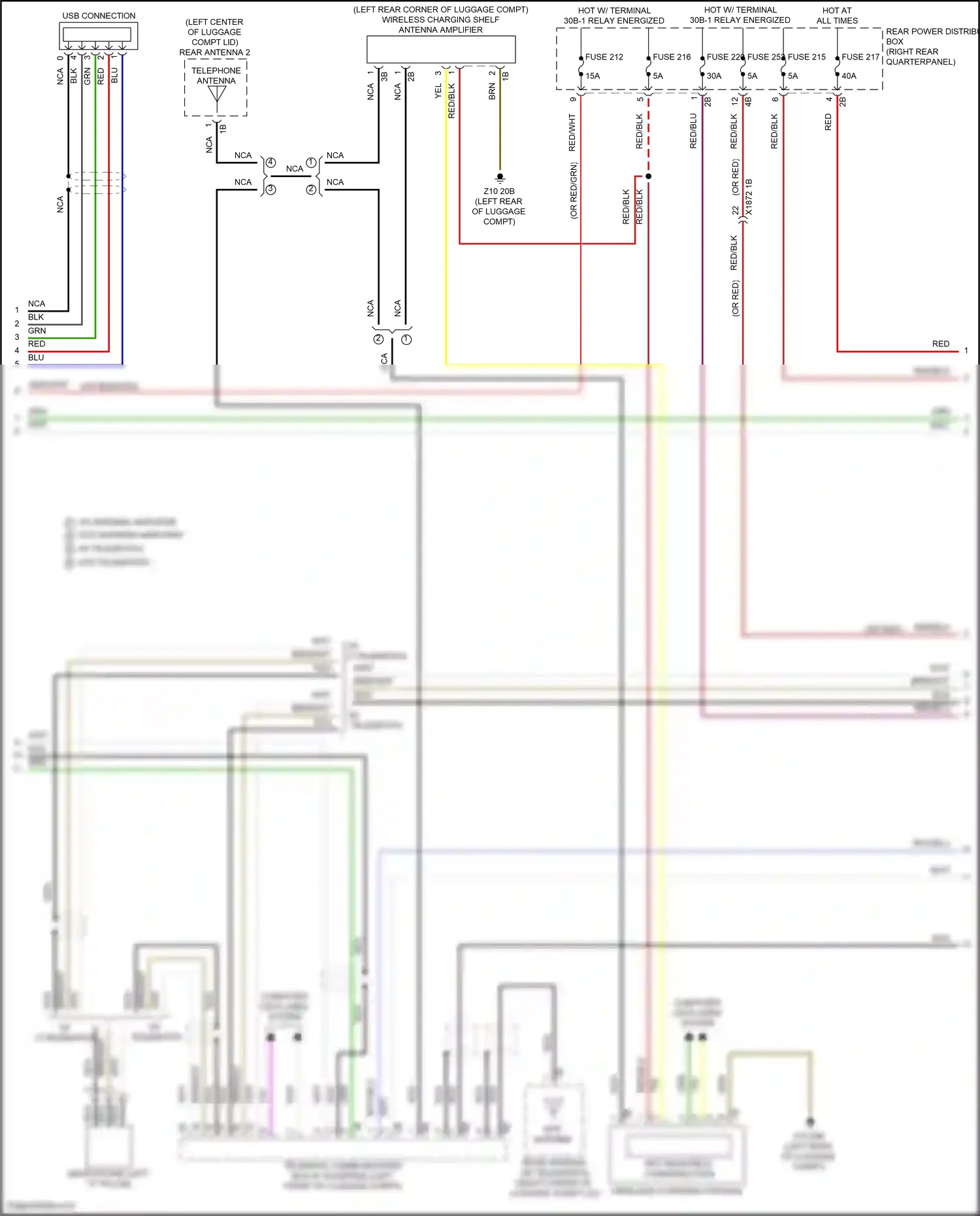 Wiring diagram computer data lines system for BMW Z4 G29 facelift (2022-2024) (21 of 79)