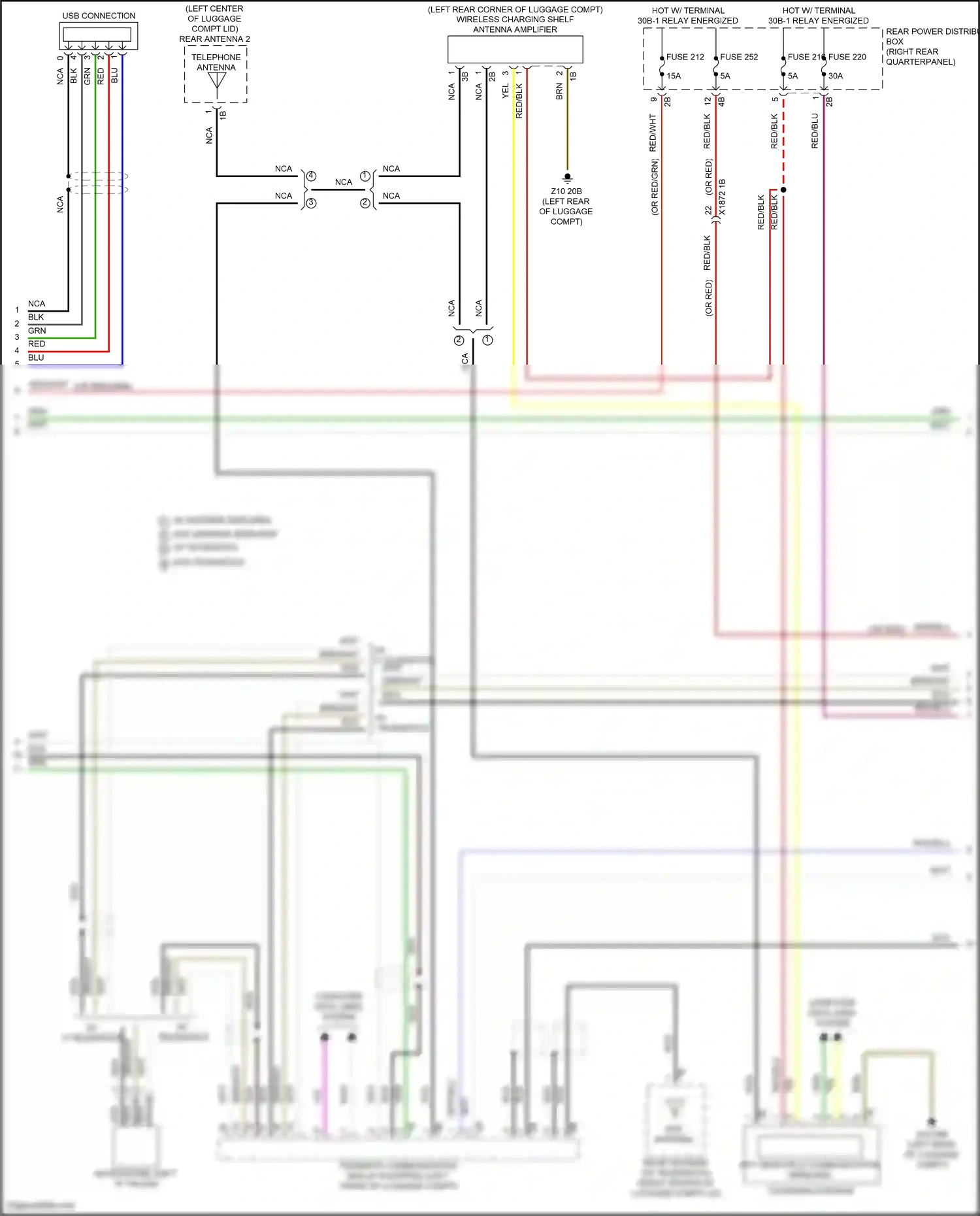 Wiring diagram computer data lines system for BMW Z4 G29 facelift (2022-2024) (23 of 79)