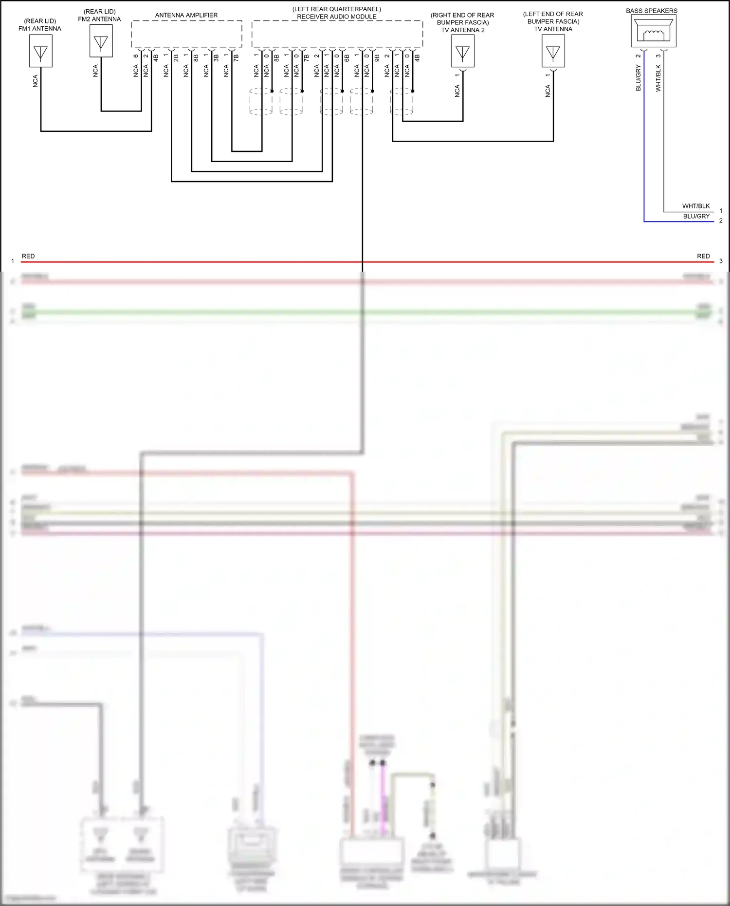 Wiring diagram computer data lines system for BMW Z4 G29 facelift (2022-2024) (15 of 79)