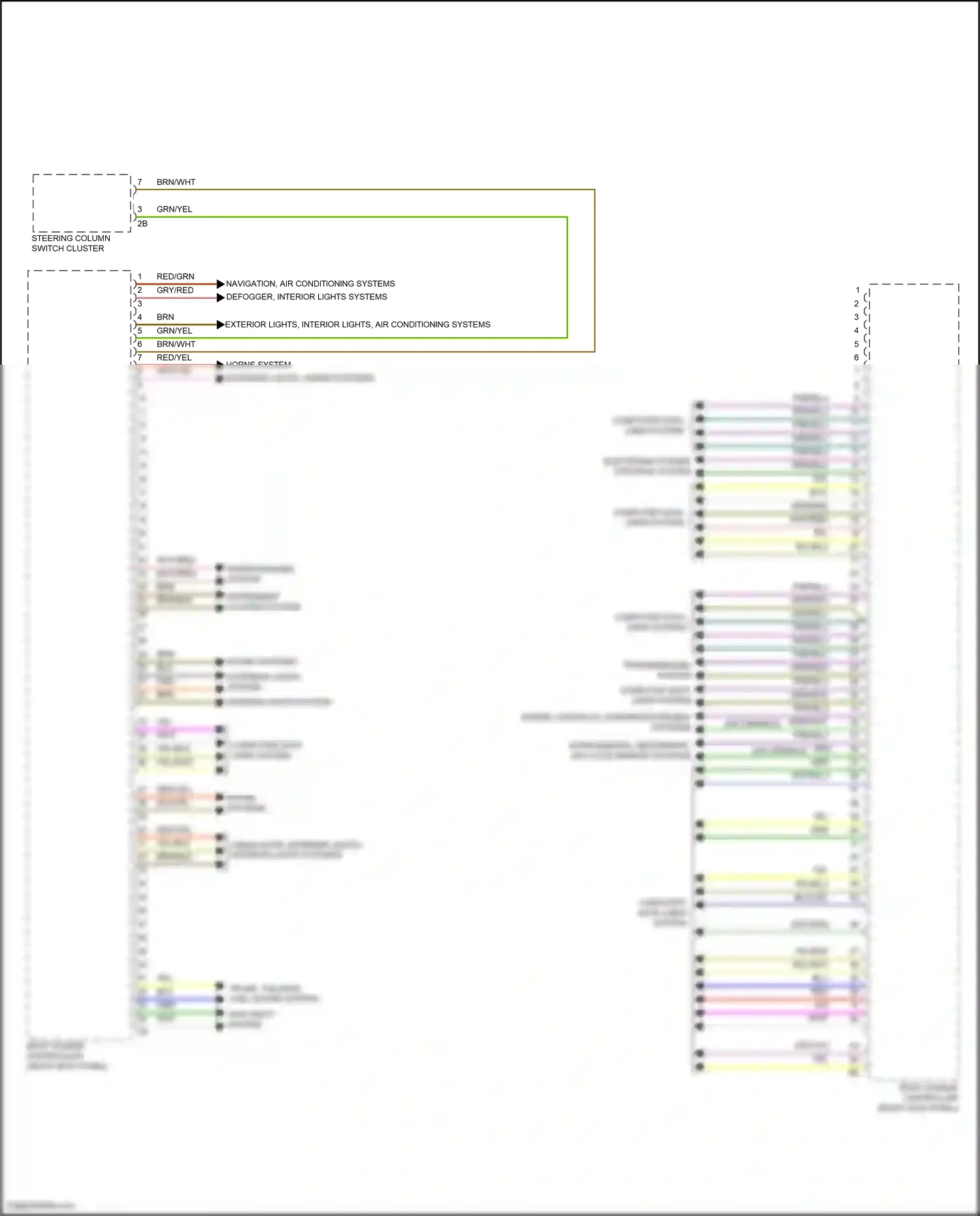 Wiring diagram computer data lines system for BMW Z4 G29 facelift (2022-2024) (5 of 79)
