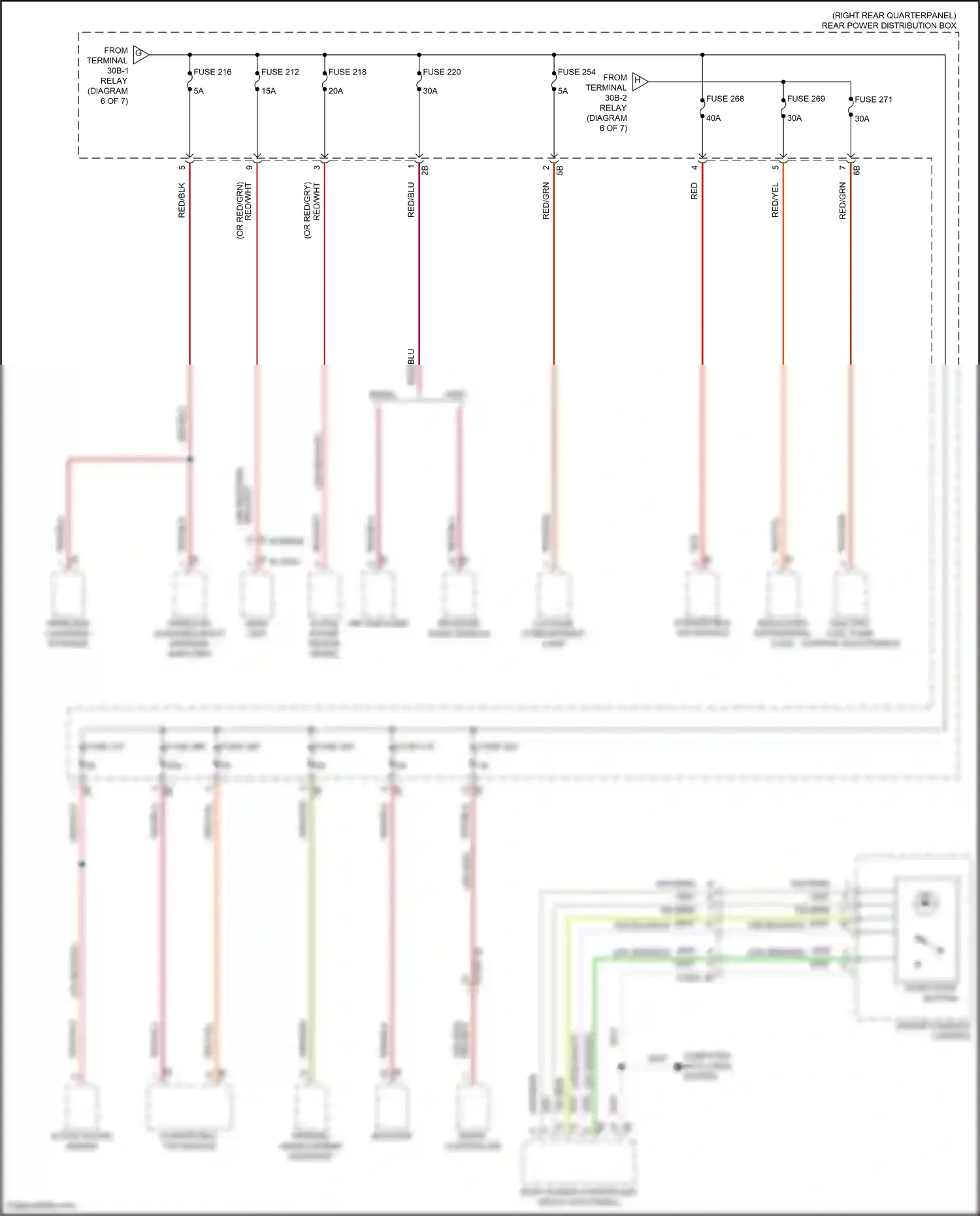 Wiring diagram computer data lines system for BMW Z4 G29 facelift (2022-2024) (59 of 79)
