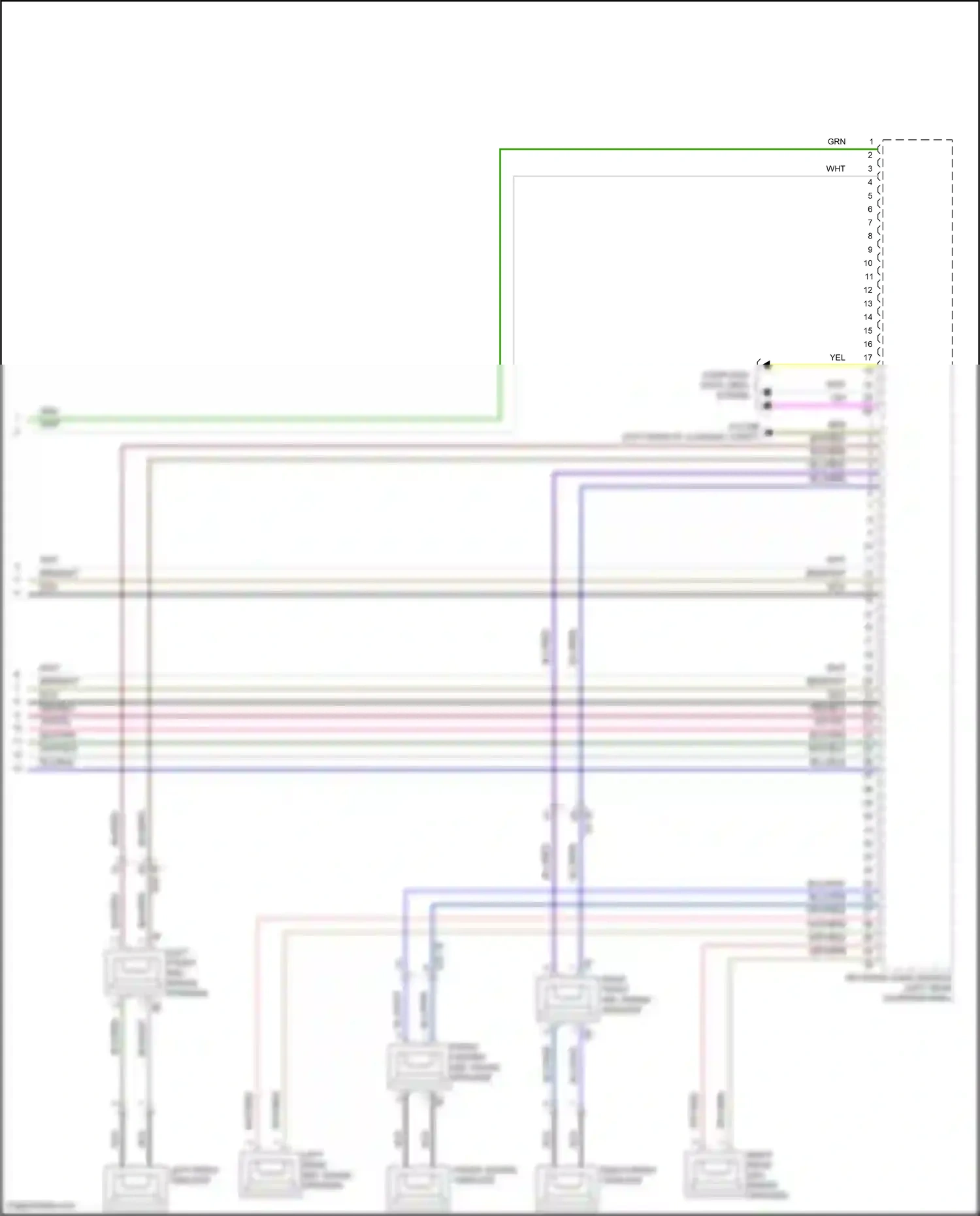 Wiring diagram computer data lines system for BMW Z4 G29 facelift (2022-2024) (18 of 79)