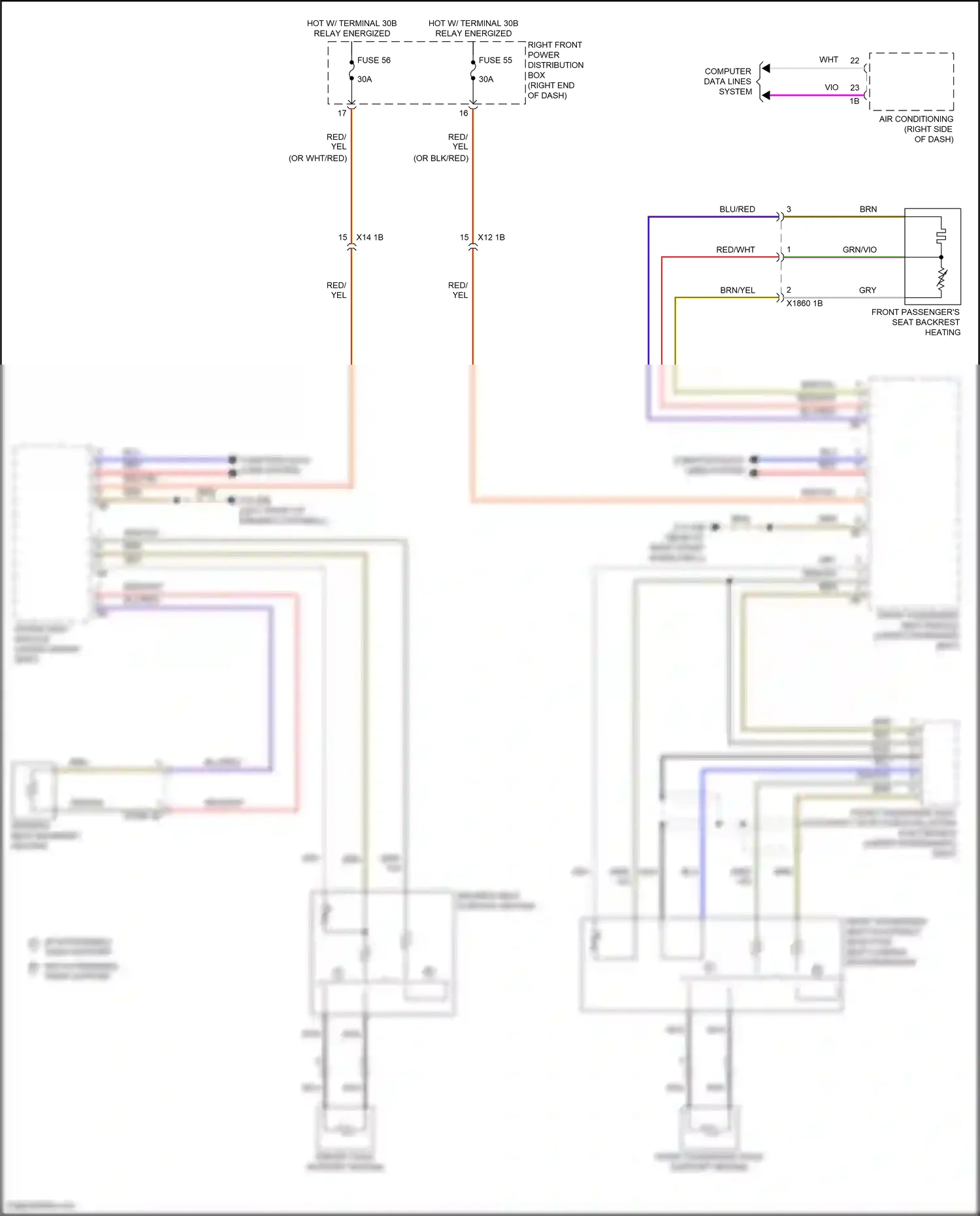Wiring diagram computer data lines system for BMW Z4 G29 facelift (2022-2024) (55 of 79)