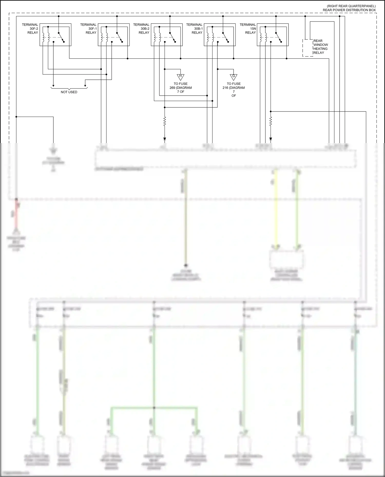 Wiring diagram front radar sensor for BMW Z4 G29 facelift (2022-2024) (5 of 5)