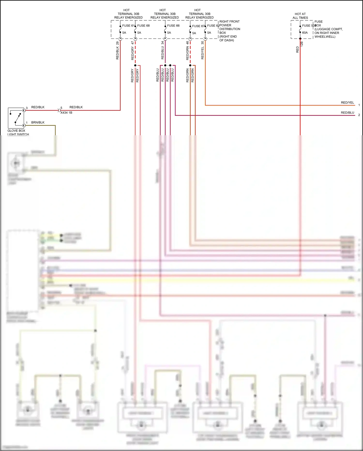 Wiring diagram light source 3 for BMW Z4 G29 facelift (2022-2024) (1 of 1)