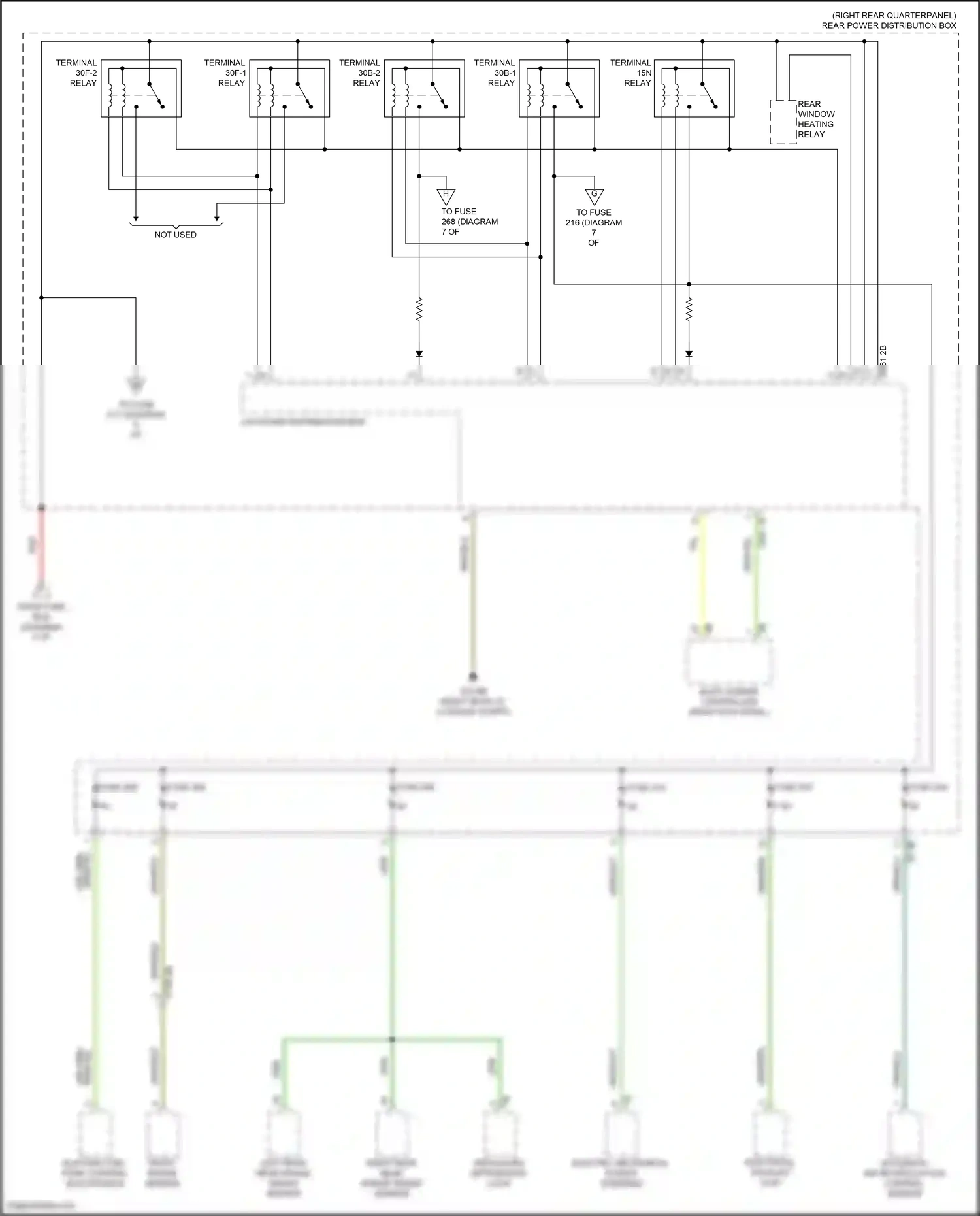 Wiring diagram automatic air recirculation control sensor for BMW Z4 G29 (2018-2022) (3 of 3)