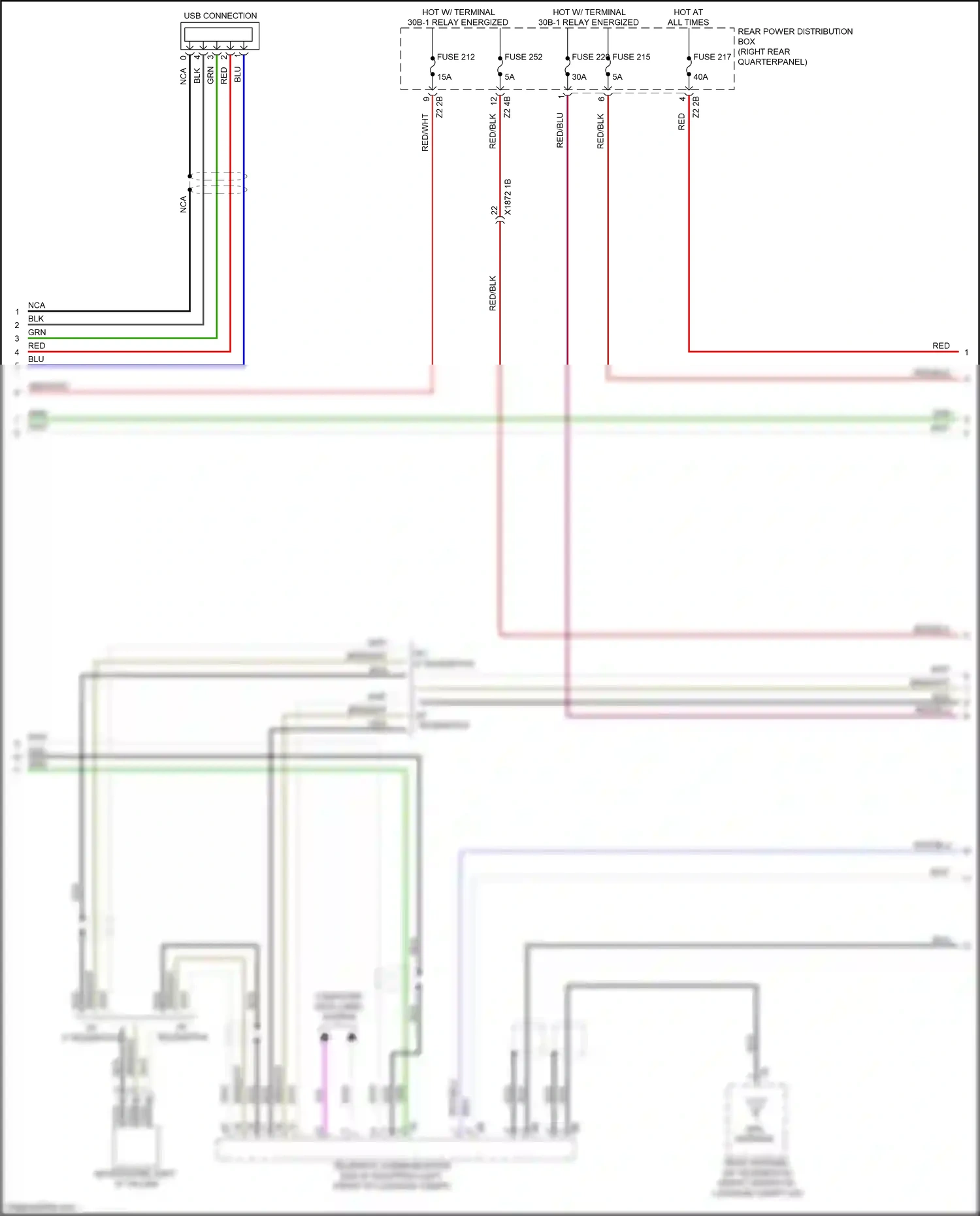 Wiring diagram blu for BMW Z4 G29 (2018-2022) (9 of 66)