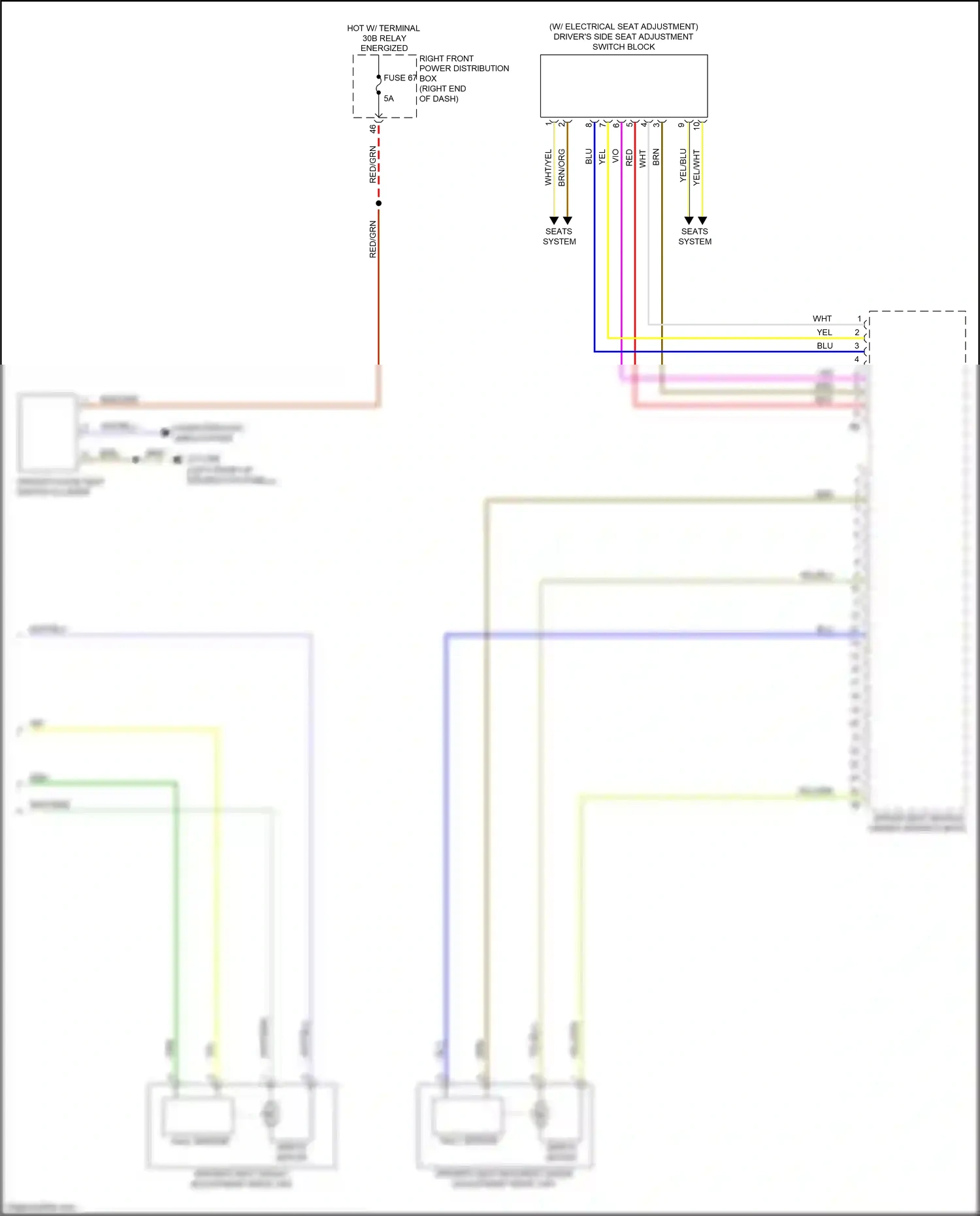 Wiring diagram blu for BMW Z4 G29 (2018-2022) (3 of 66)