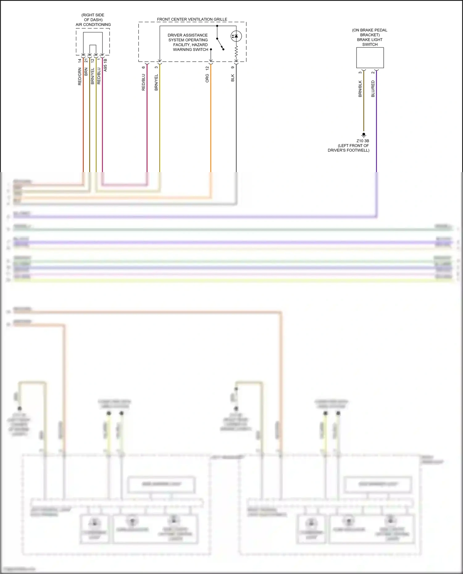 Wiring diagram blu/red for BMW Z4 G29 (2018-2022) (23 of 34)