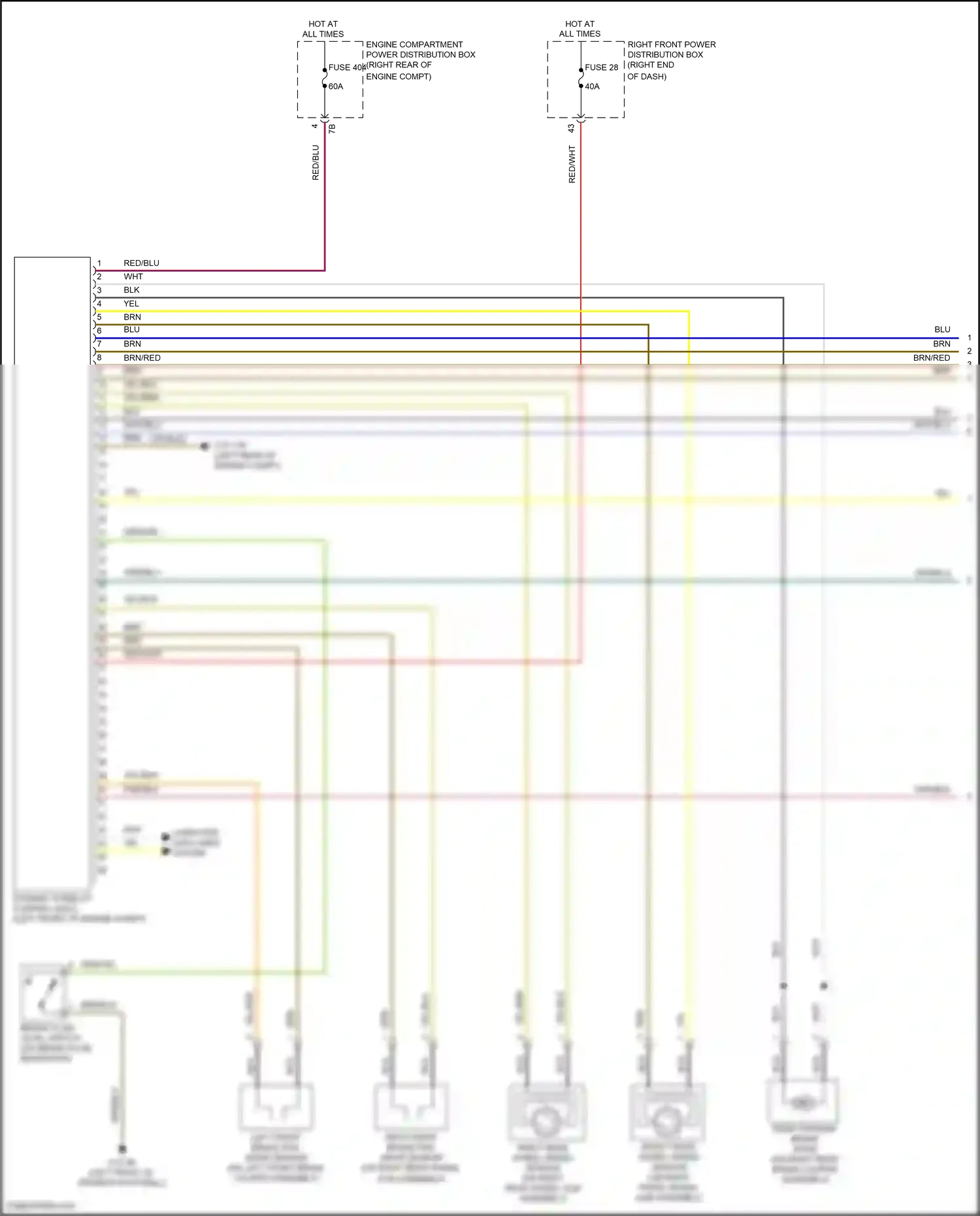 Wiring diagram computer data lines system for BMW Z4 G29 (2018-2022) (61 of 78)