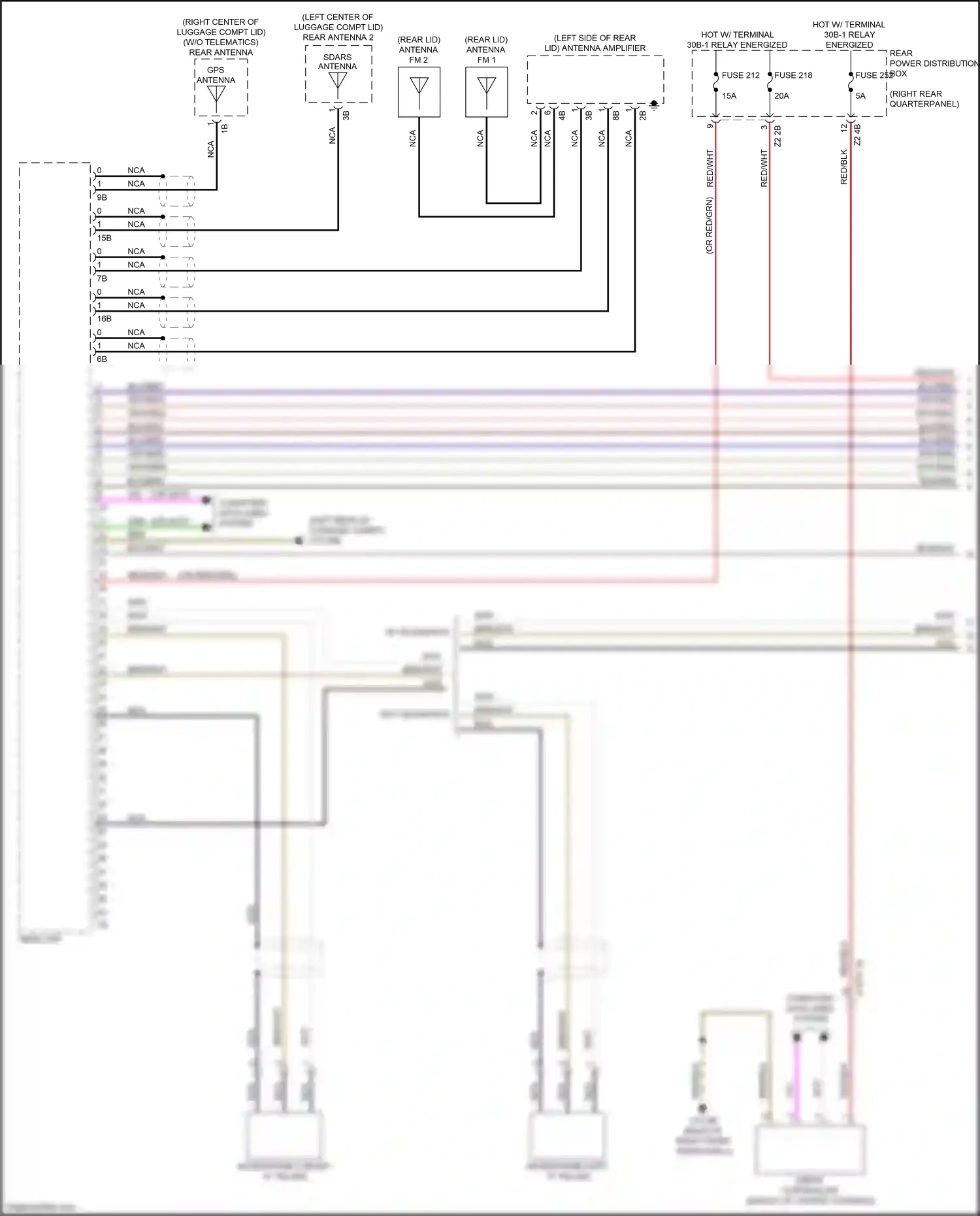 Wiring diagram computer data lines system for BMW Z4 G29 (2018-2022) (11 of 78)