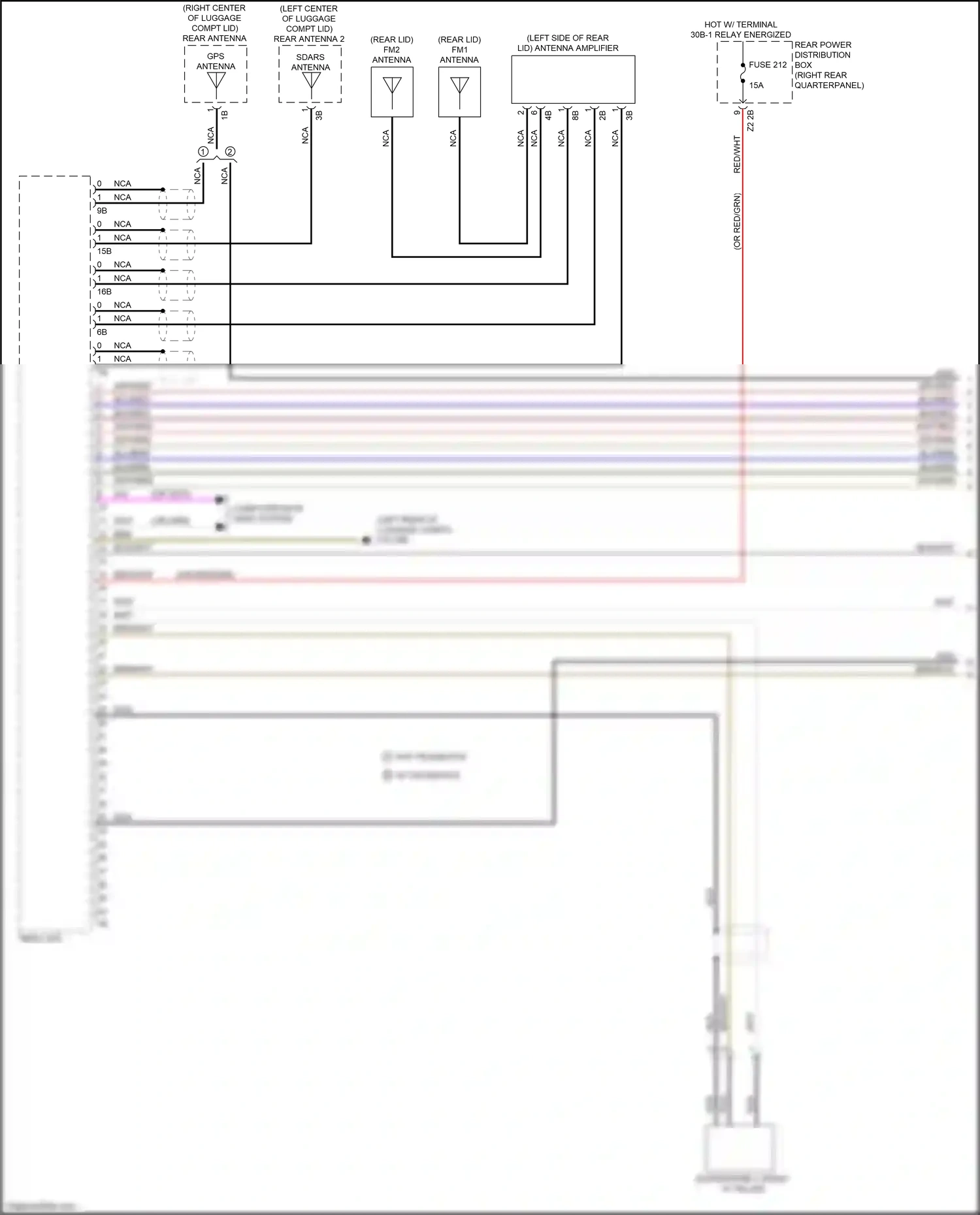 Wiring diagram computer data lines system for BMW Z4 G29 (2018-2022) (12 of 78)