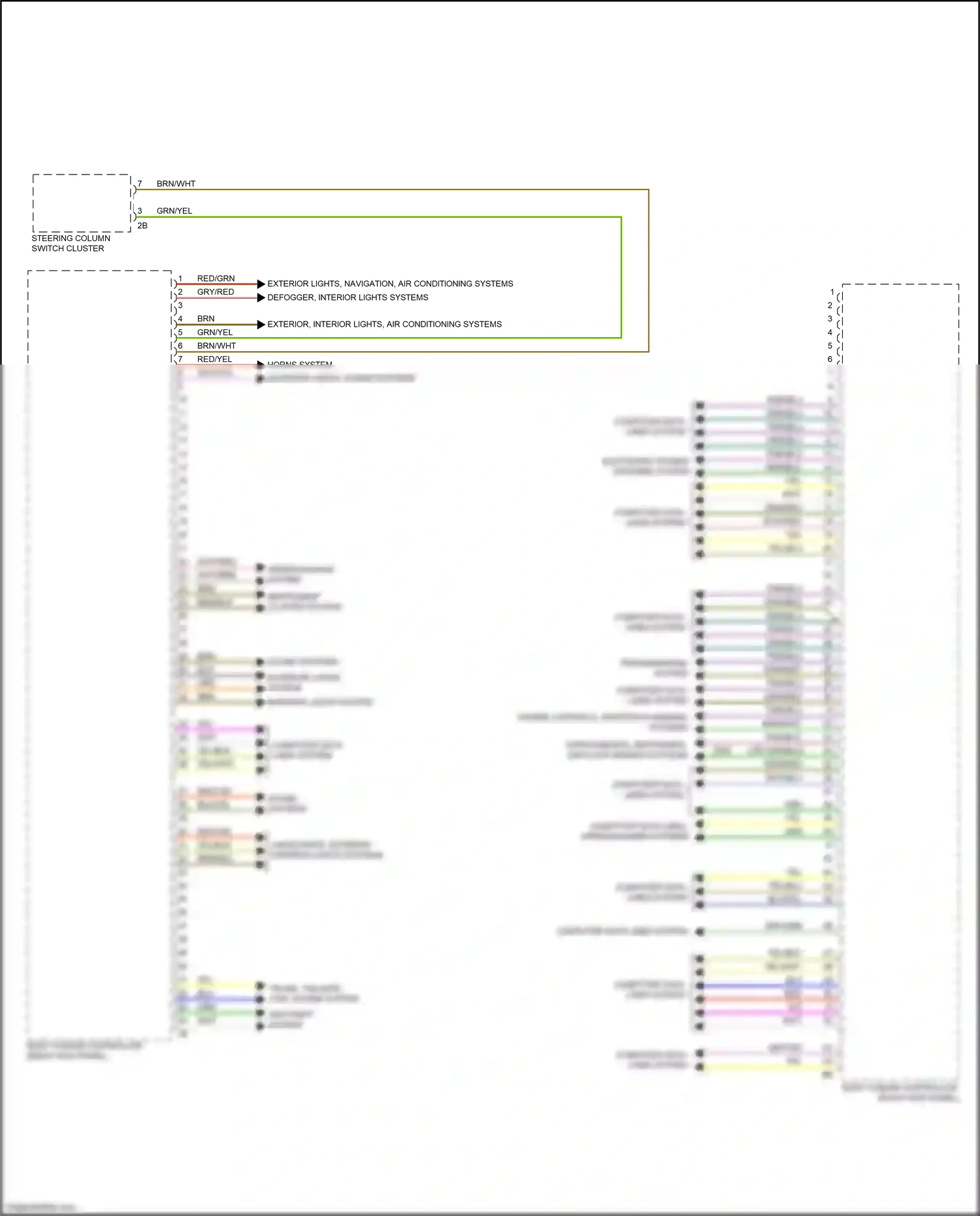 Wiring diagram computer data lines system for BMW Z4 G29 (2018-2022) (34 of 78)