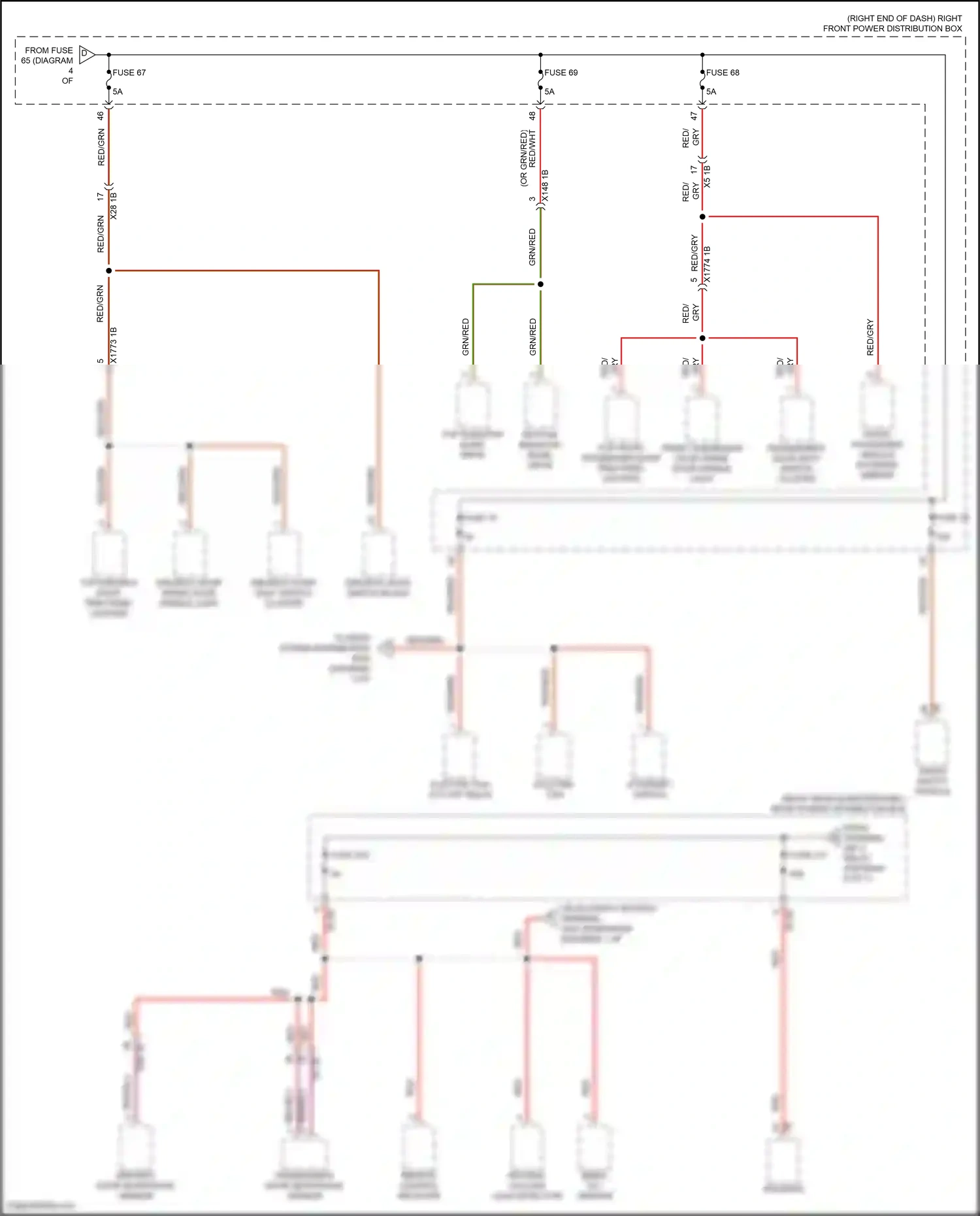 Wiring diagram ethernet switch for BMW Z4 G29 (2018-2022) (3 of 4)