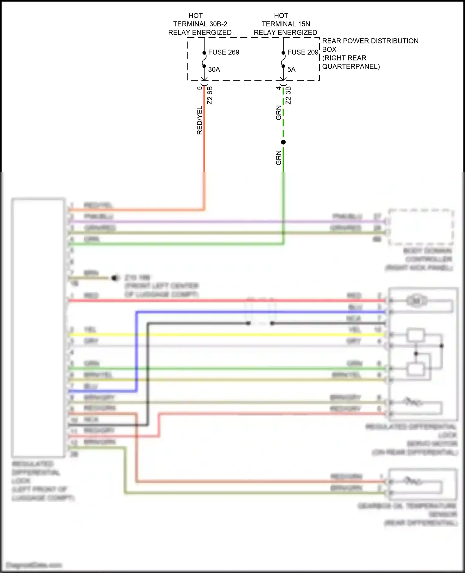 Wiring diagram gry for BMW Z4 G29 (2018-2022) (19 of 36)