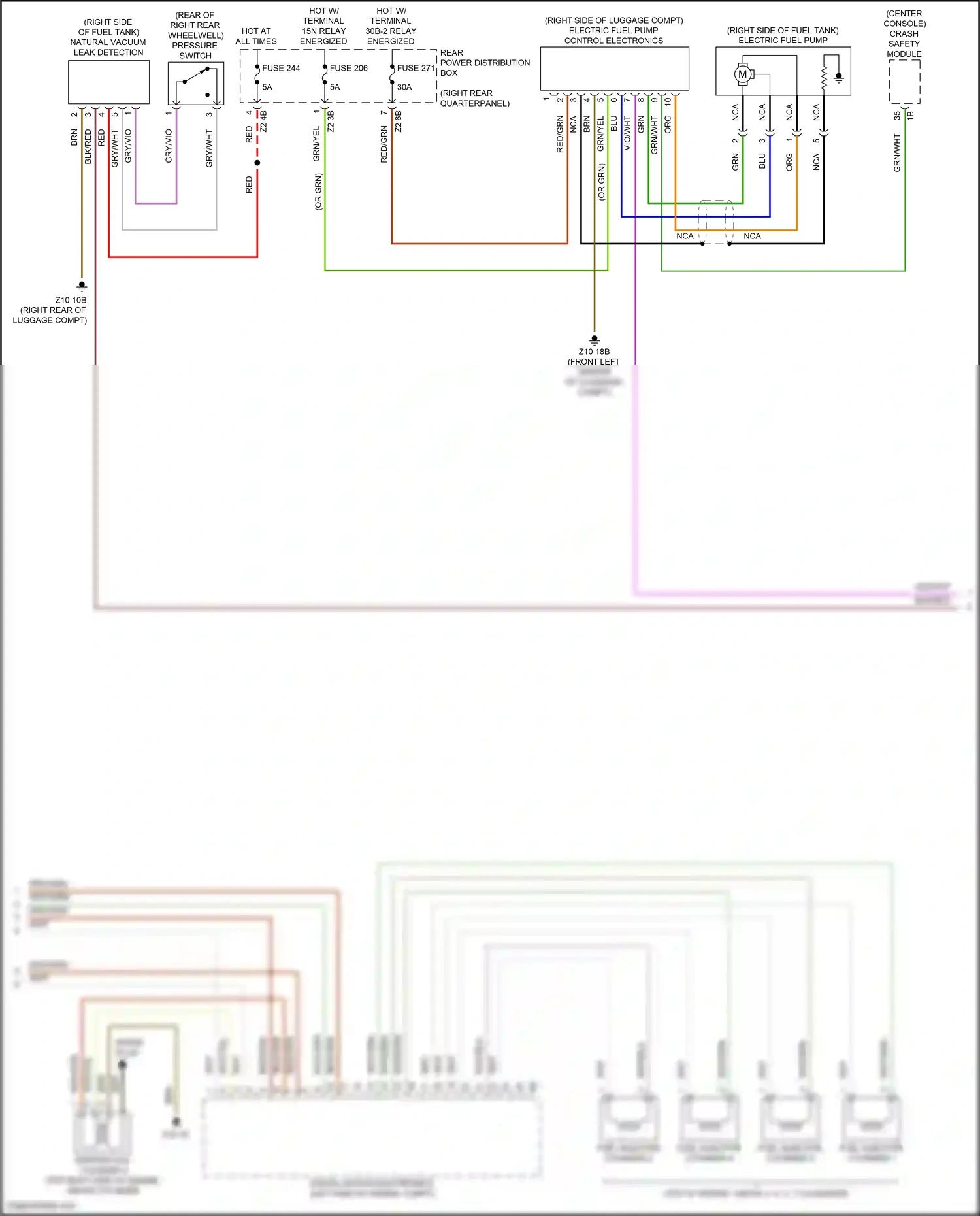 Wiring diagram spark plug for BMW Z4 G29 (2018-2022) (2 of 4)