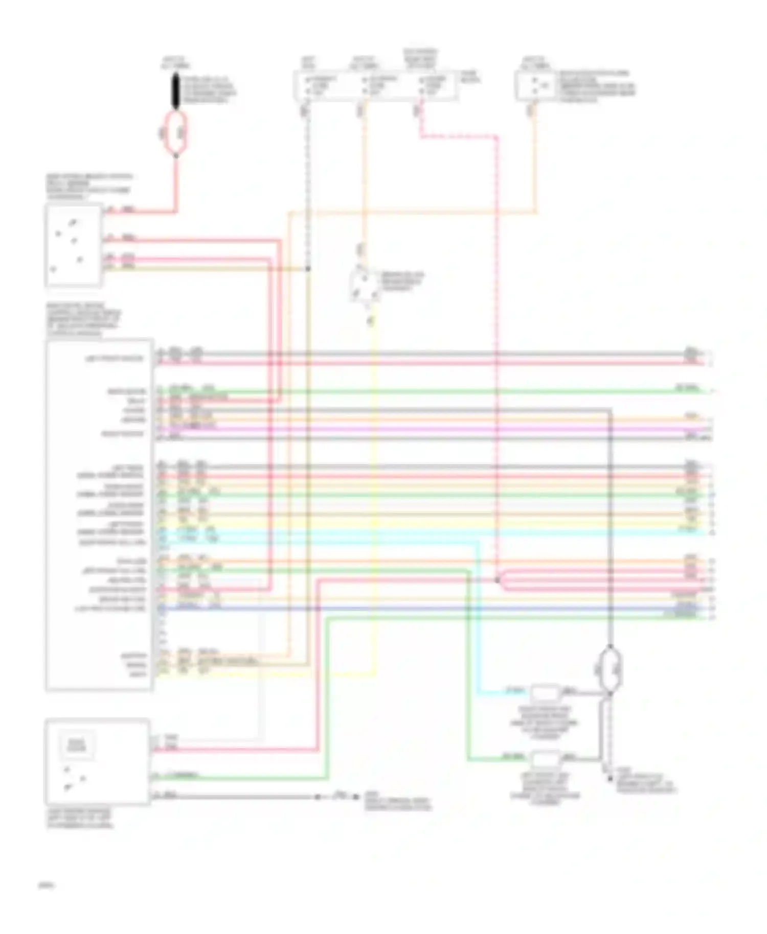 Century Buick V (1982-1996): Anti-lock brake circuits (1 of 2)
