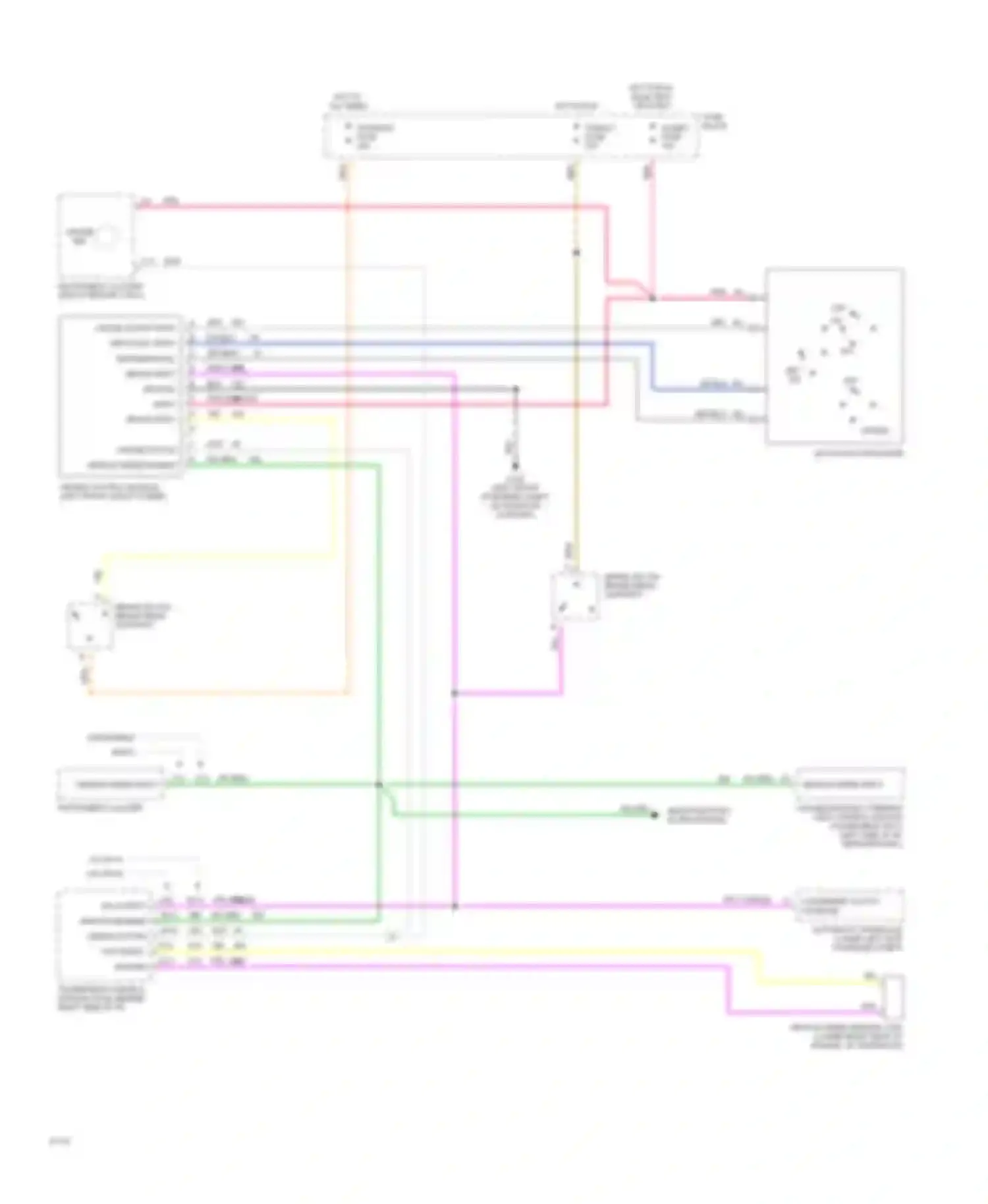 Century Buick V (1982-1996): Cruise control circuit