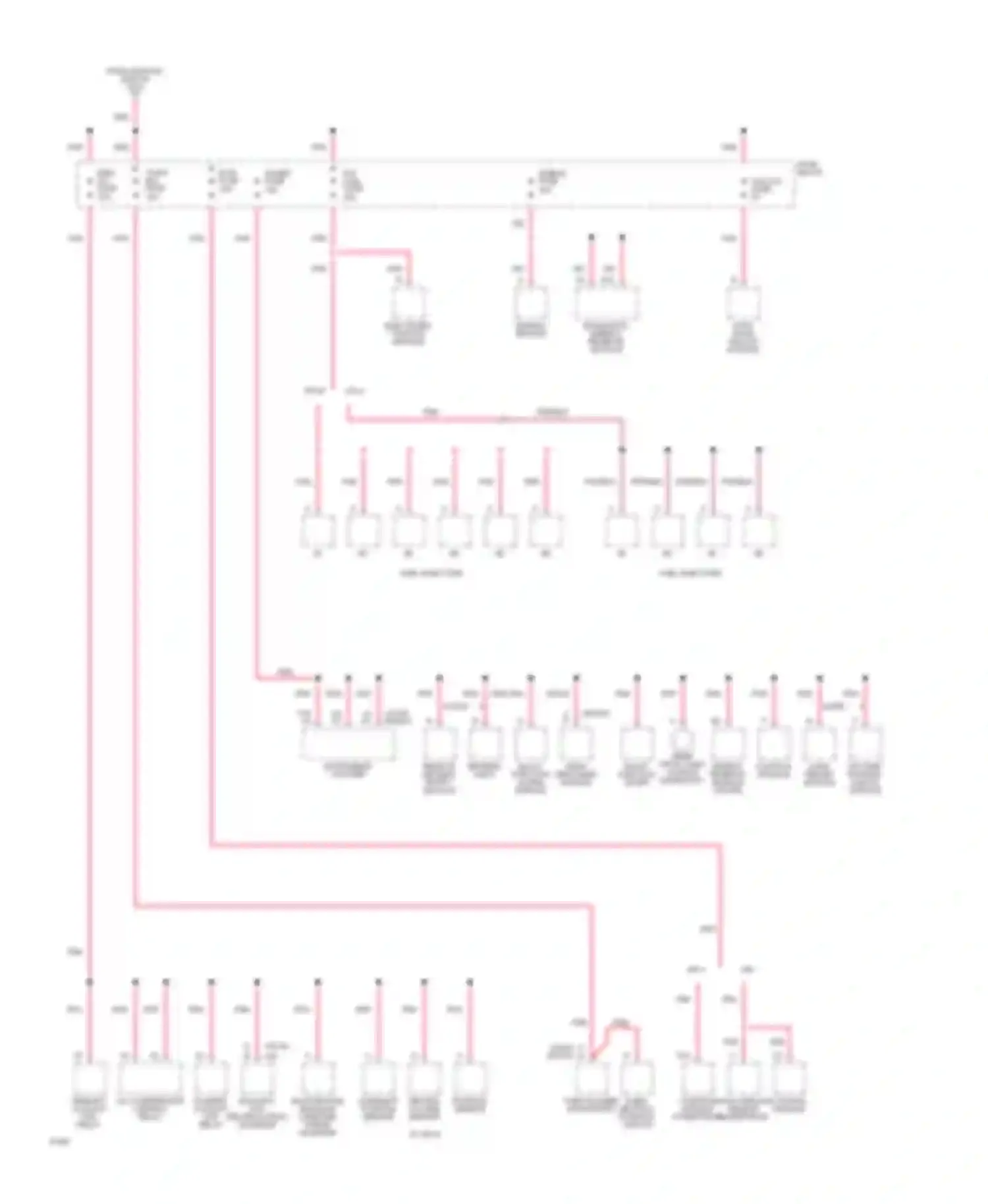 Century Buick V (1982-1996): Power distribution circuit (3 of 3)