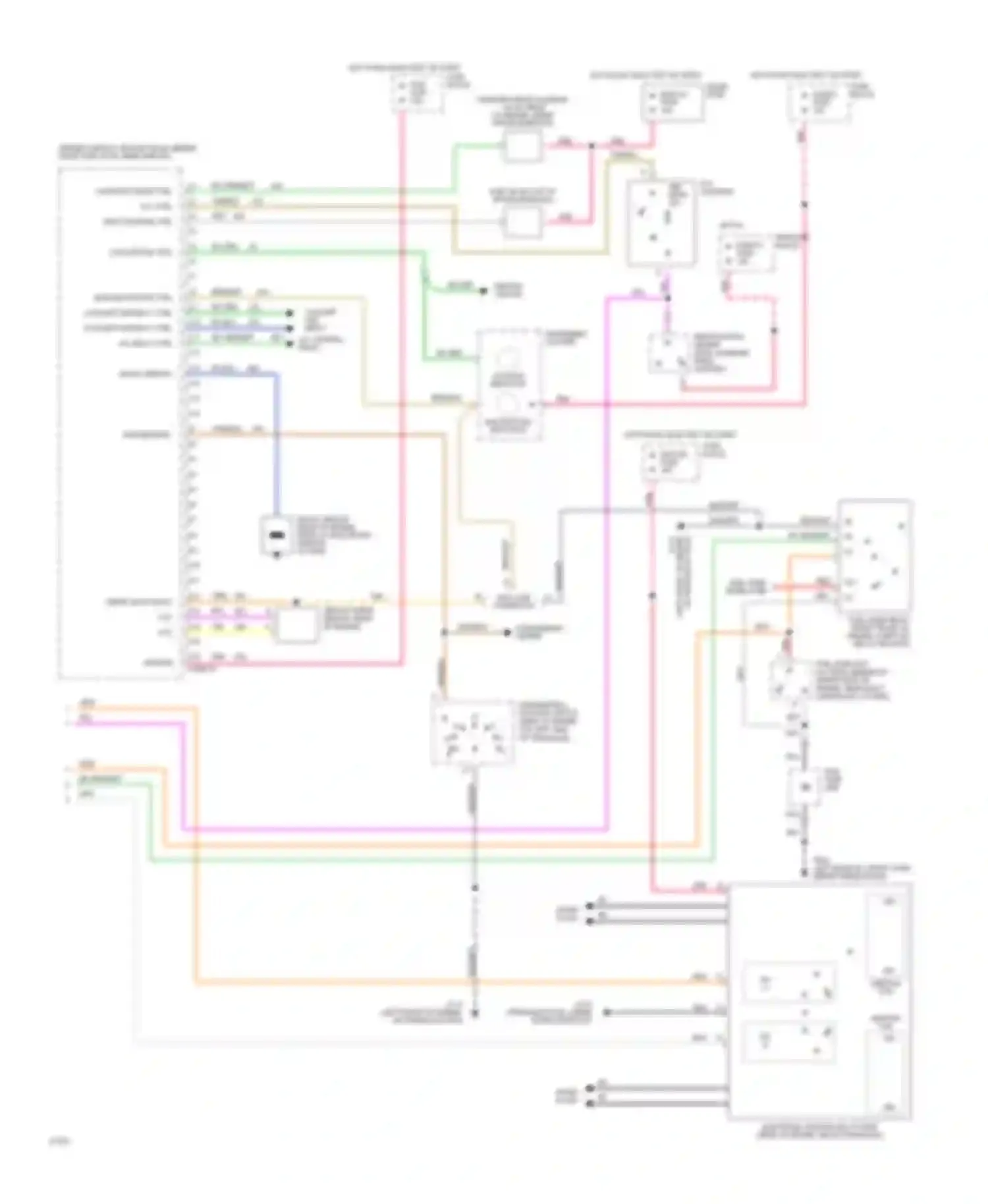 Wiring diagram #1 spark plugs #4 for Buick Century V (1982-1996) (1 of 1)