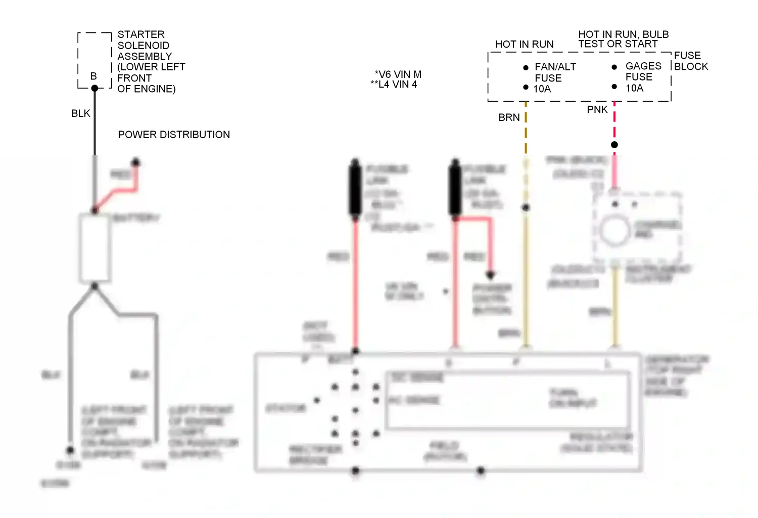 Buick Century V (1982-1996) regulator (solid state) wiring diagram  (1 of 1)