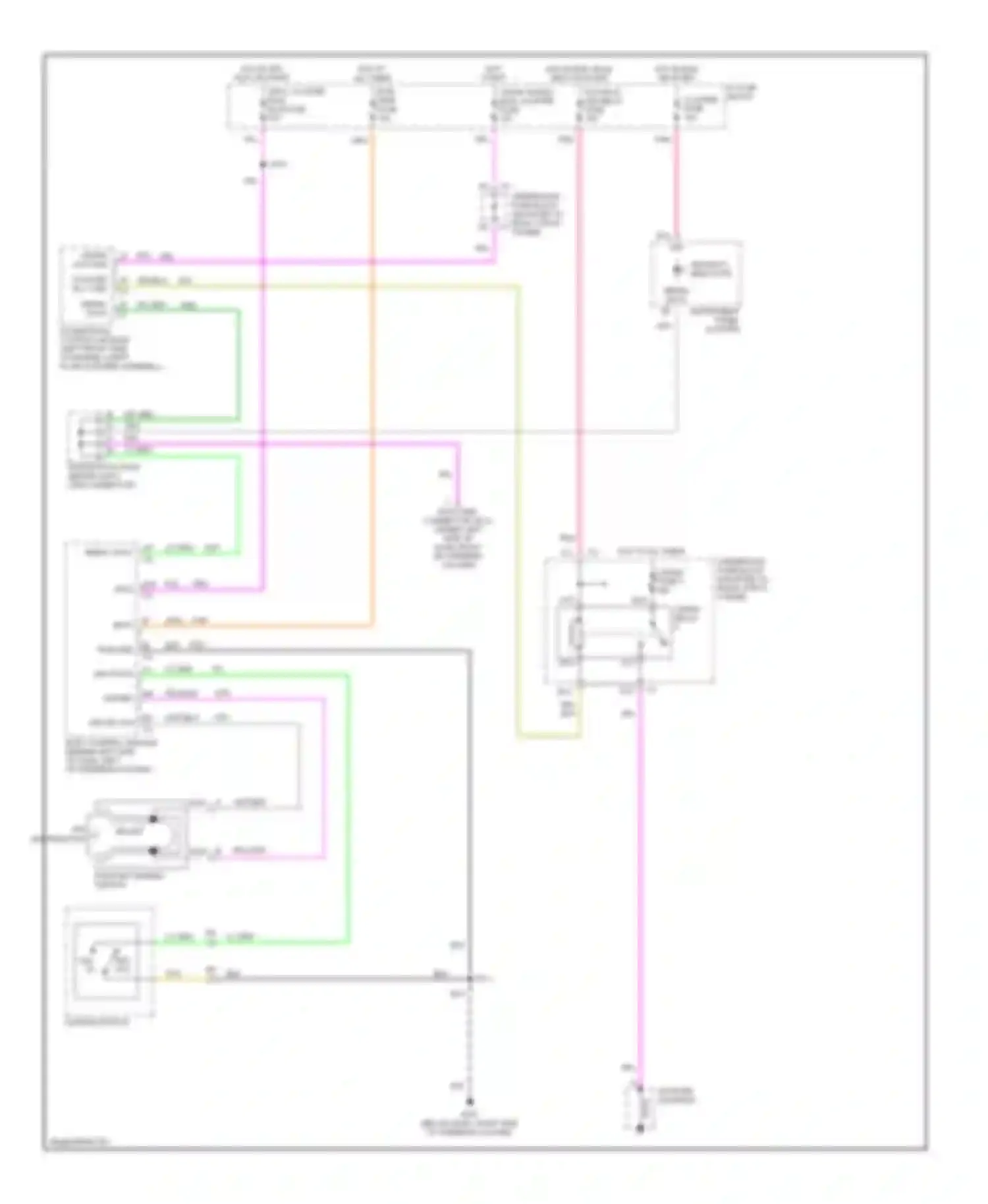 Century Buick VI (1997-2005): Anti-theft circuit