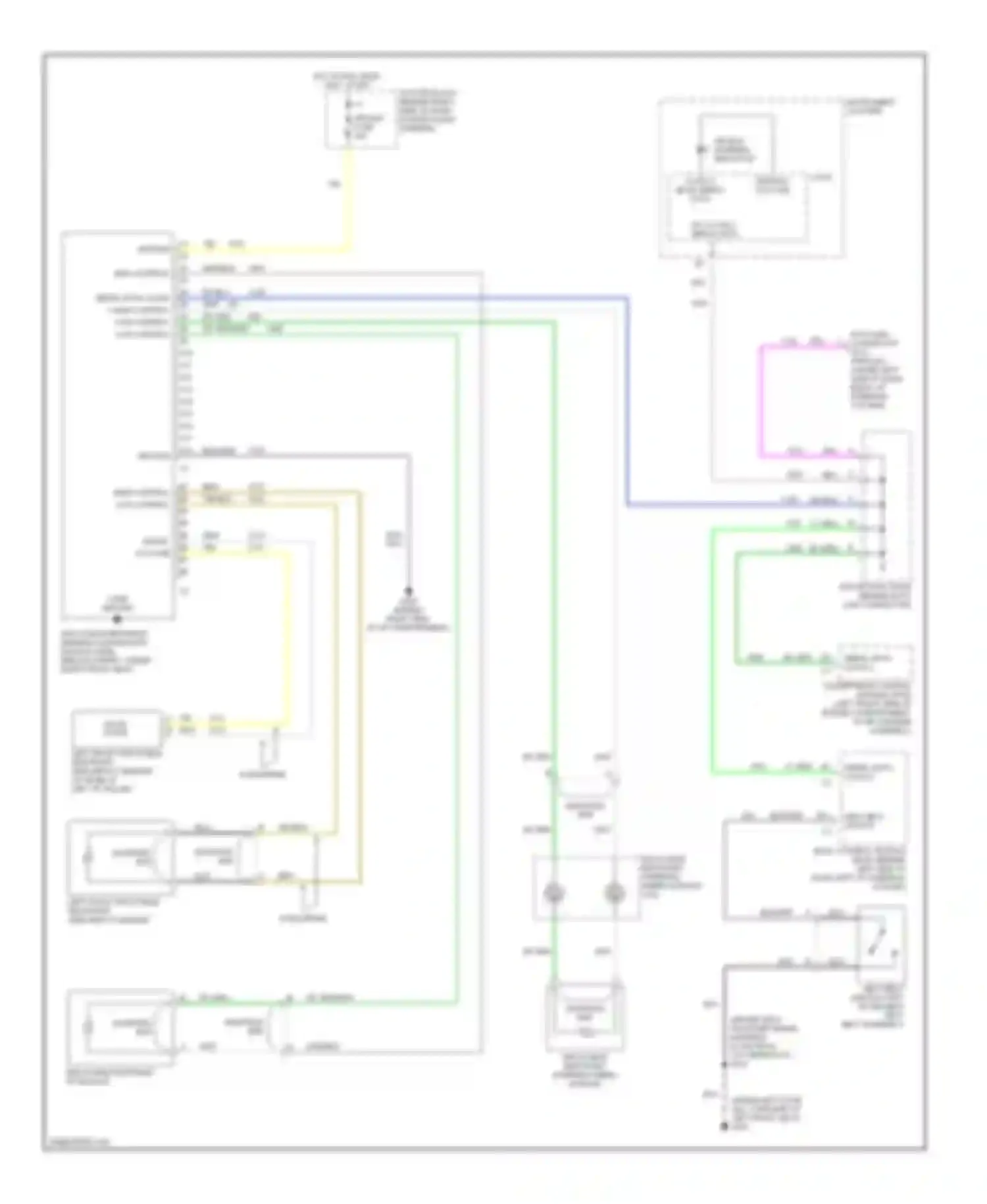 Wiring diagram high control for Buick Century VI (1997-2005) (1 of 1)